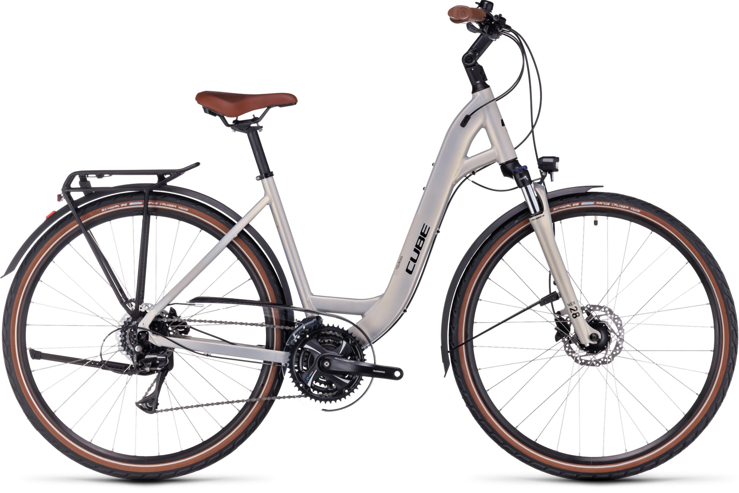 Cube Touring Pro pearlysilver´n´black Easy Entry