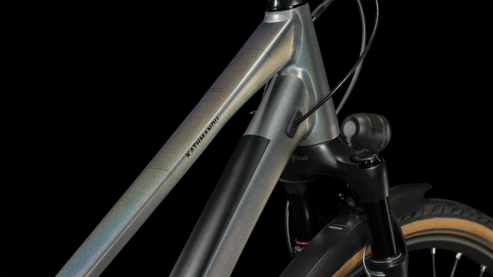 Cube Kathmandu SLX prizmsilver´n´black Trapez