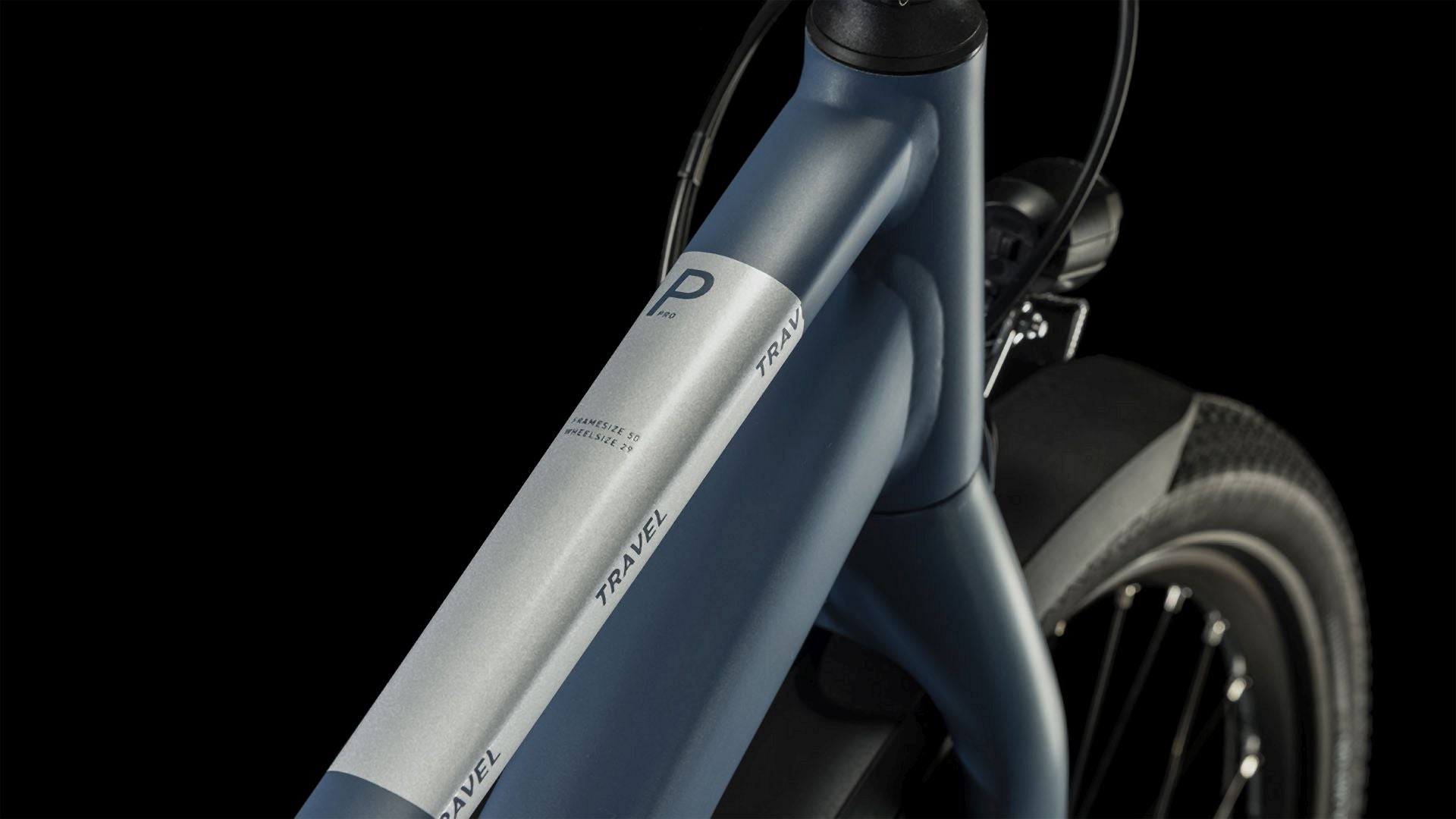 Cube Travel Pro denim´n´silver Trapez