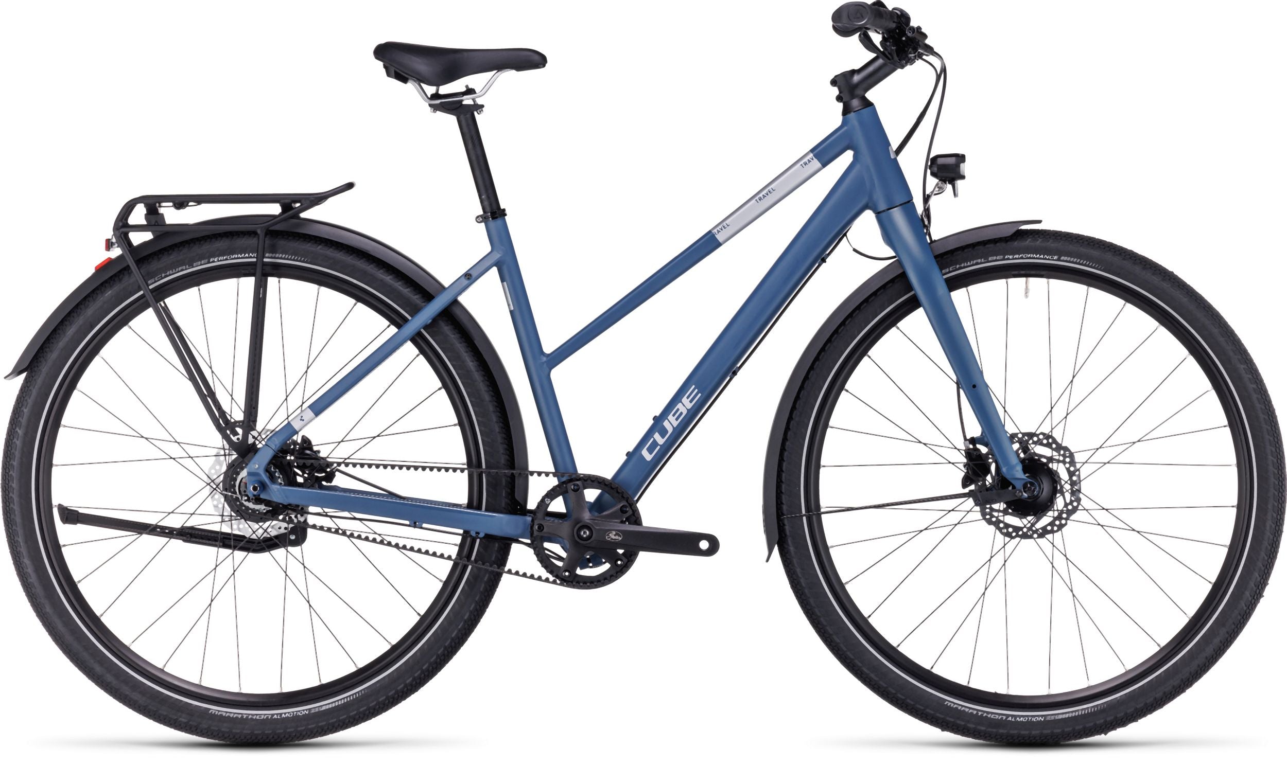 Cube Travel Pro denim´n´silver Trapez