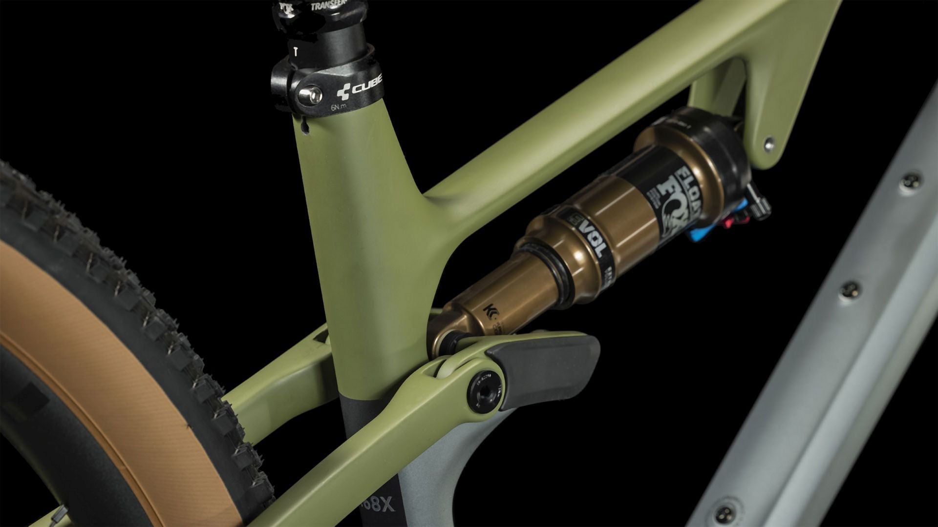 Cube AMS ONE11 C:68X TM flashgrey´n´olive