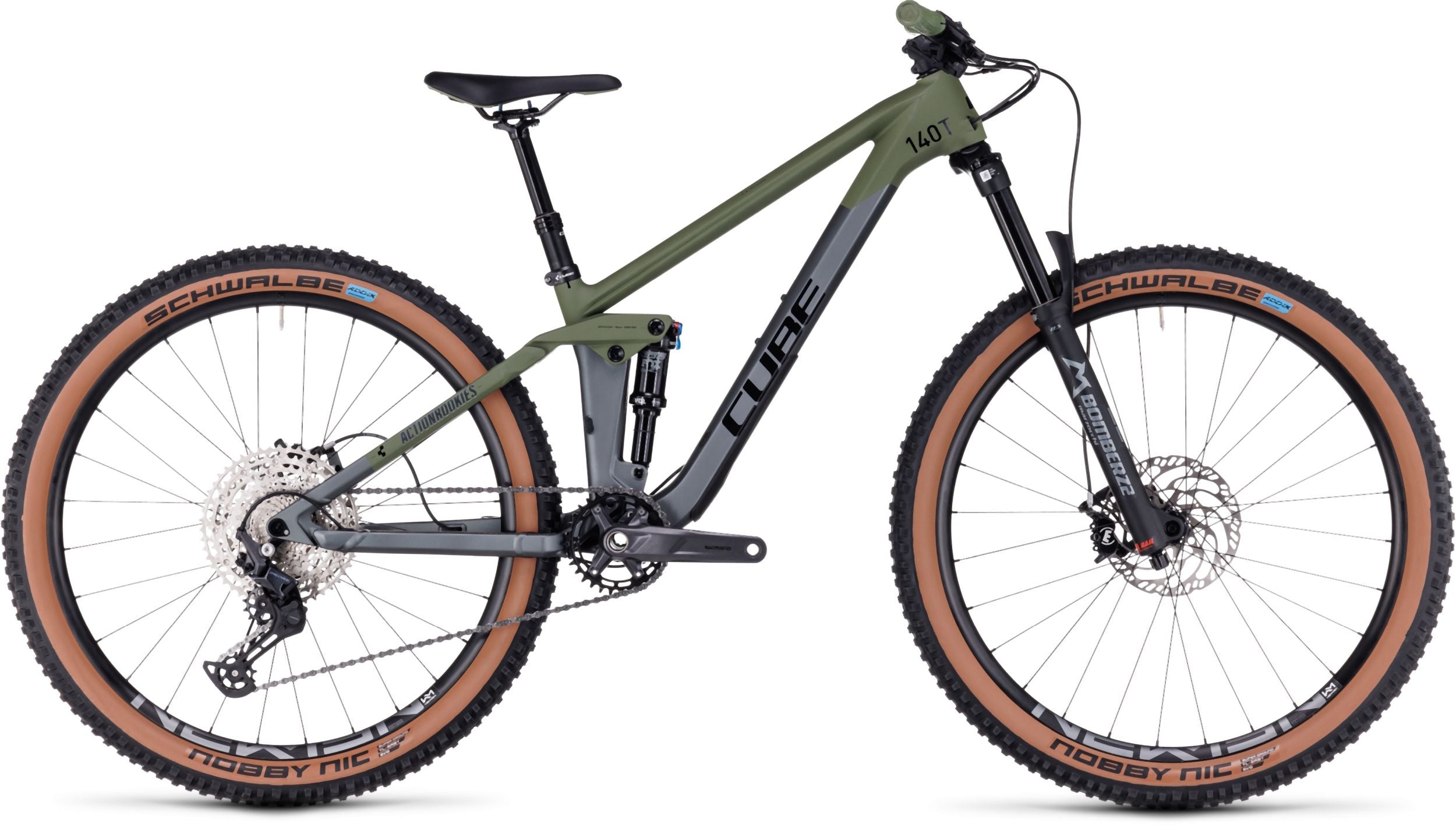 Cube Stereo 140 HPC Rookie flashgrey´n´olive