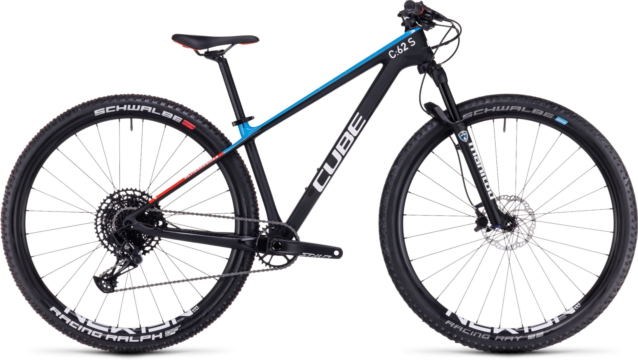 Cube Elite C:62 SLX carbon´n´blue´n´red