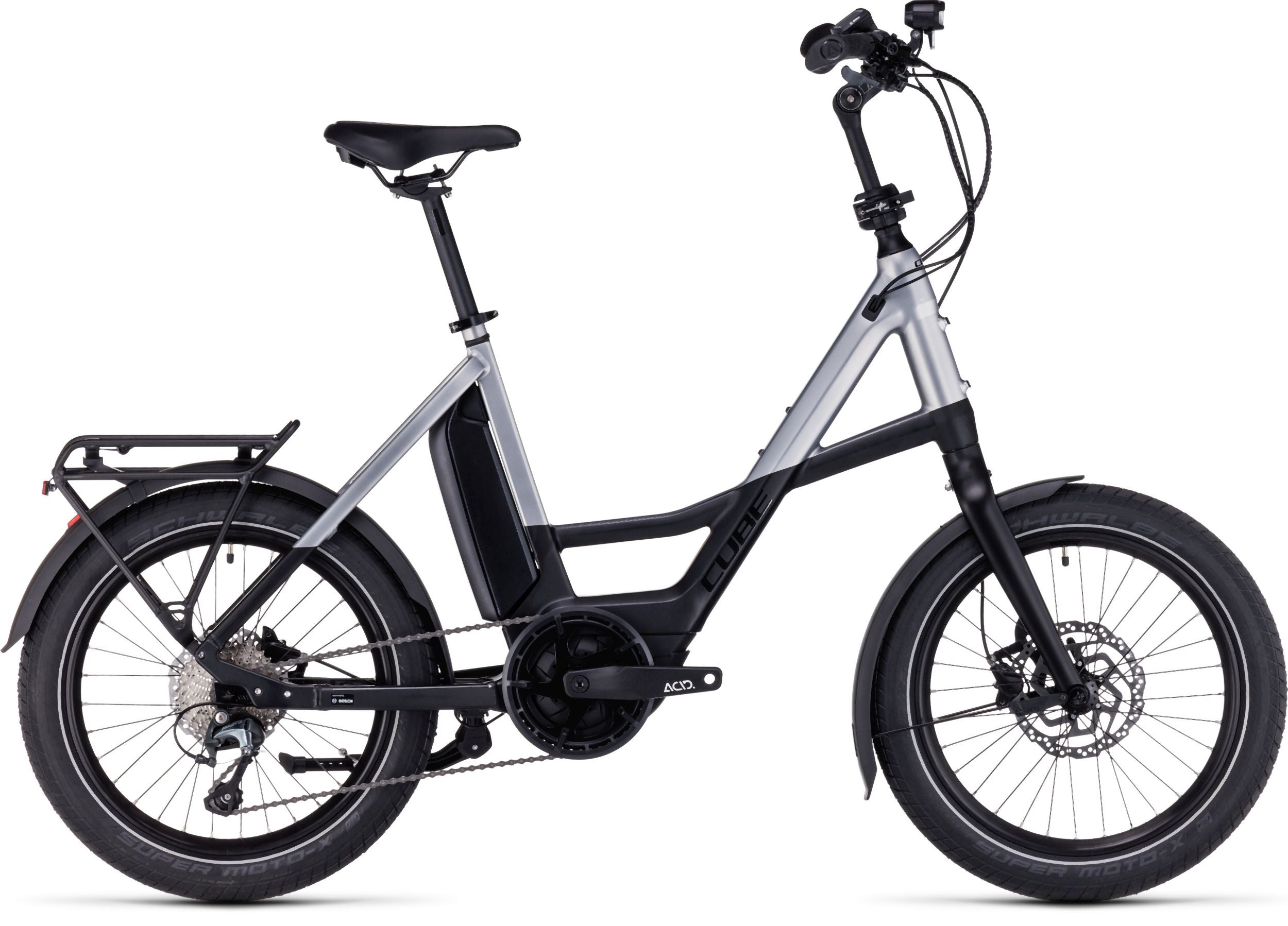 Cube Compact Sport Hybrid 500 black´n´polarsilver 2024