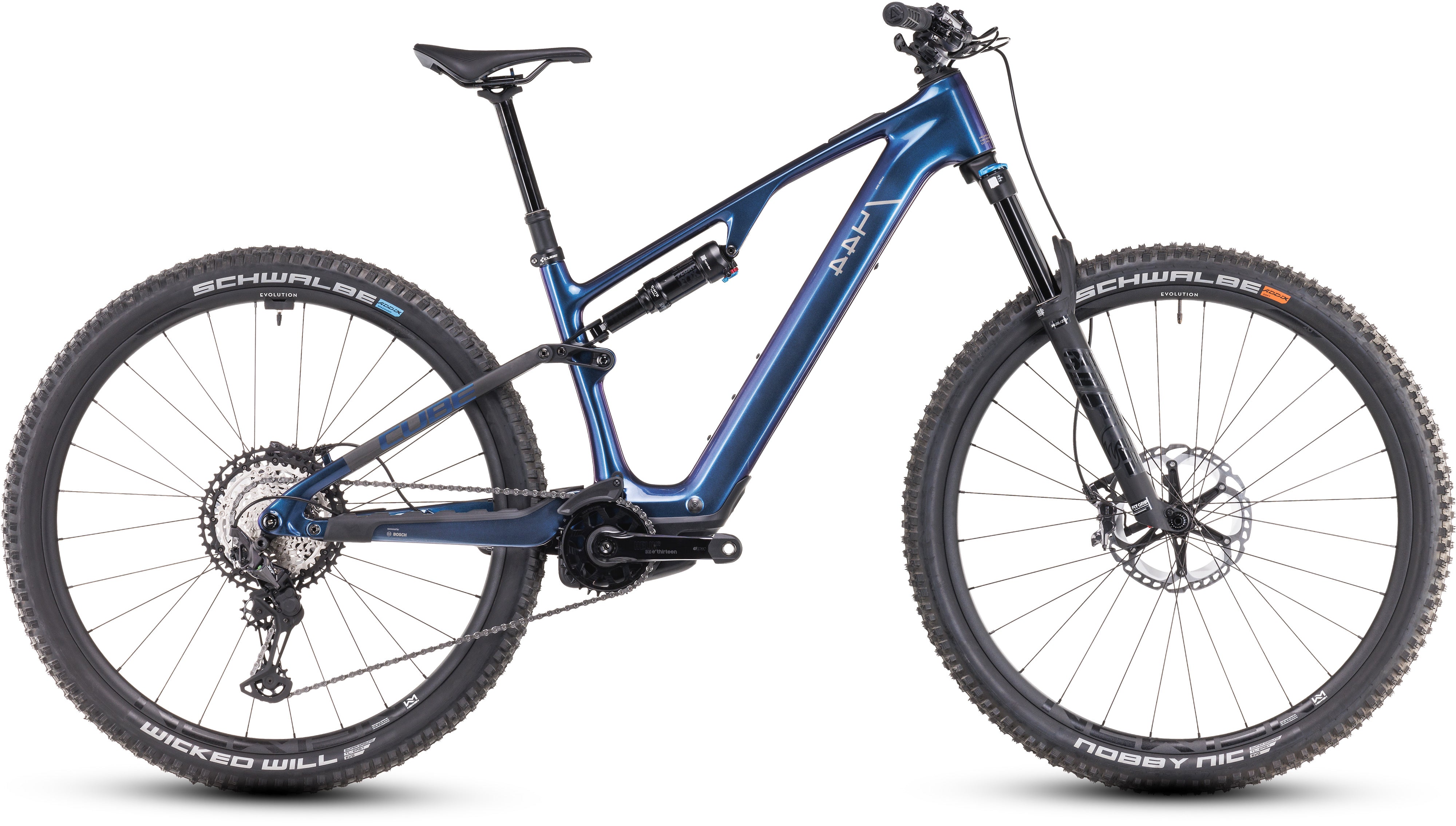 Cube AMS Hybrid ONE44 C:68X SLX 400X deepcobalt´n´black 2024