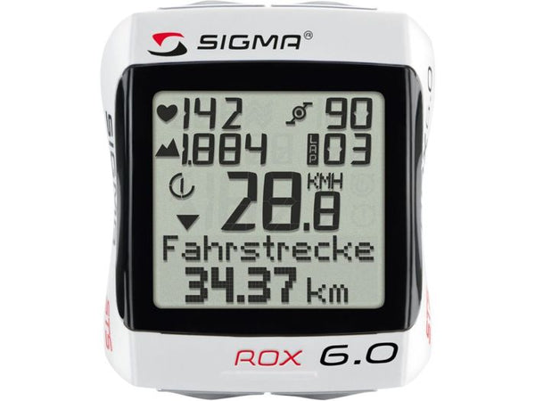 Sigma ROX 6.0 CAD Fahrradcomputer – Profi-Training & Höhenmessung