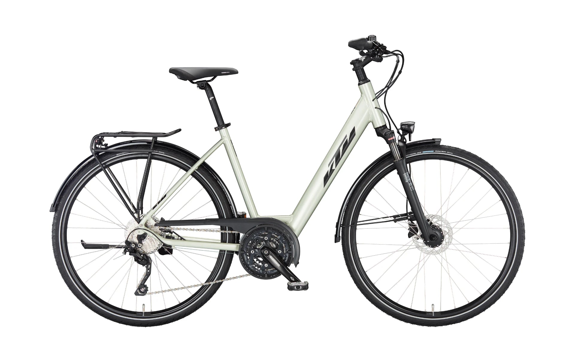 KTM LIFE CONQUEST Tiefeinsteiger Dew Silver (Black&Orange) 2023