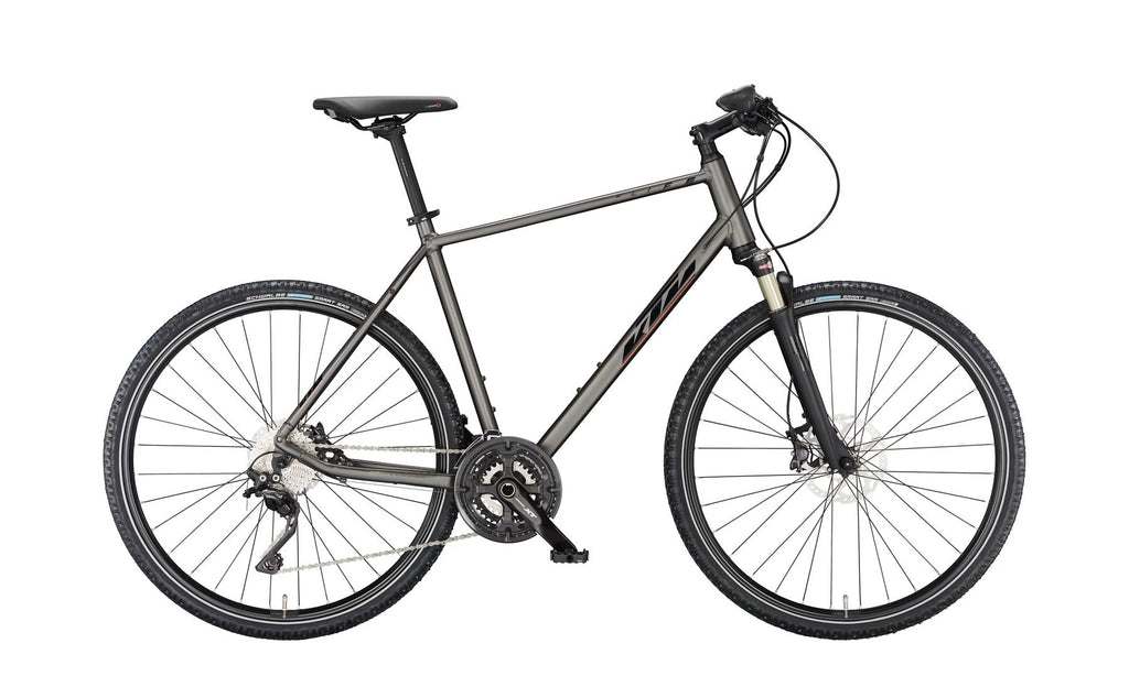 KTM X-LIFE RACE Diamant Machine Grey Matt (Black&Orange Glossy) 2023