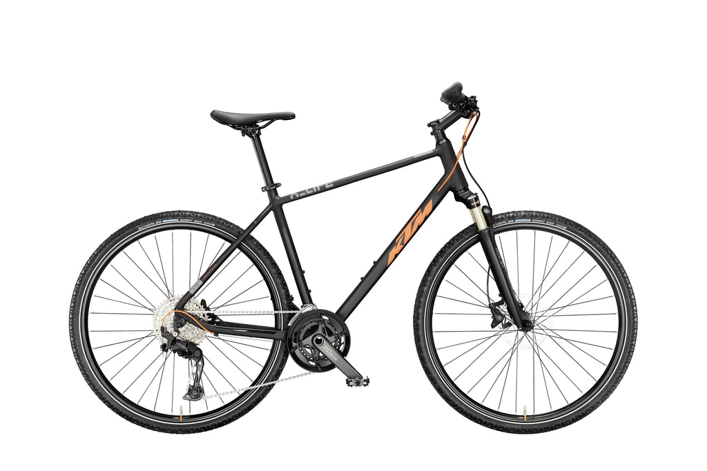 KTM X-LIFE 1964 CROSS Diamant Black Matt (Orange) 2024