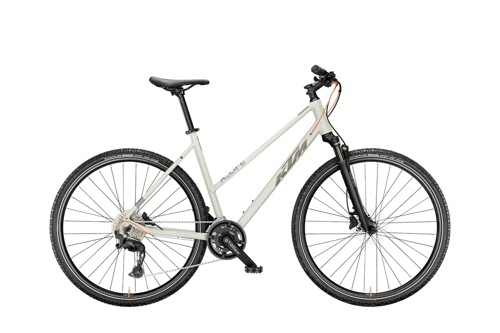 KTM X-LIFE ACTION Trapez Dew Silver Matt (Grey&Orange) 2024