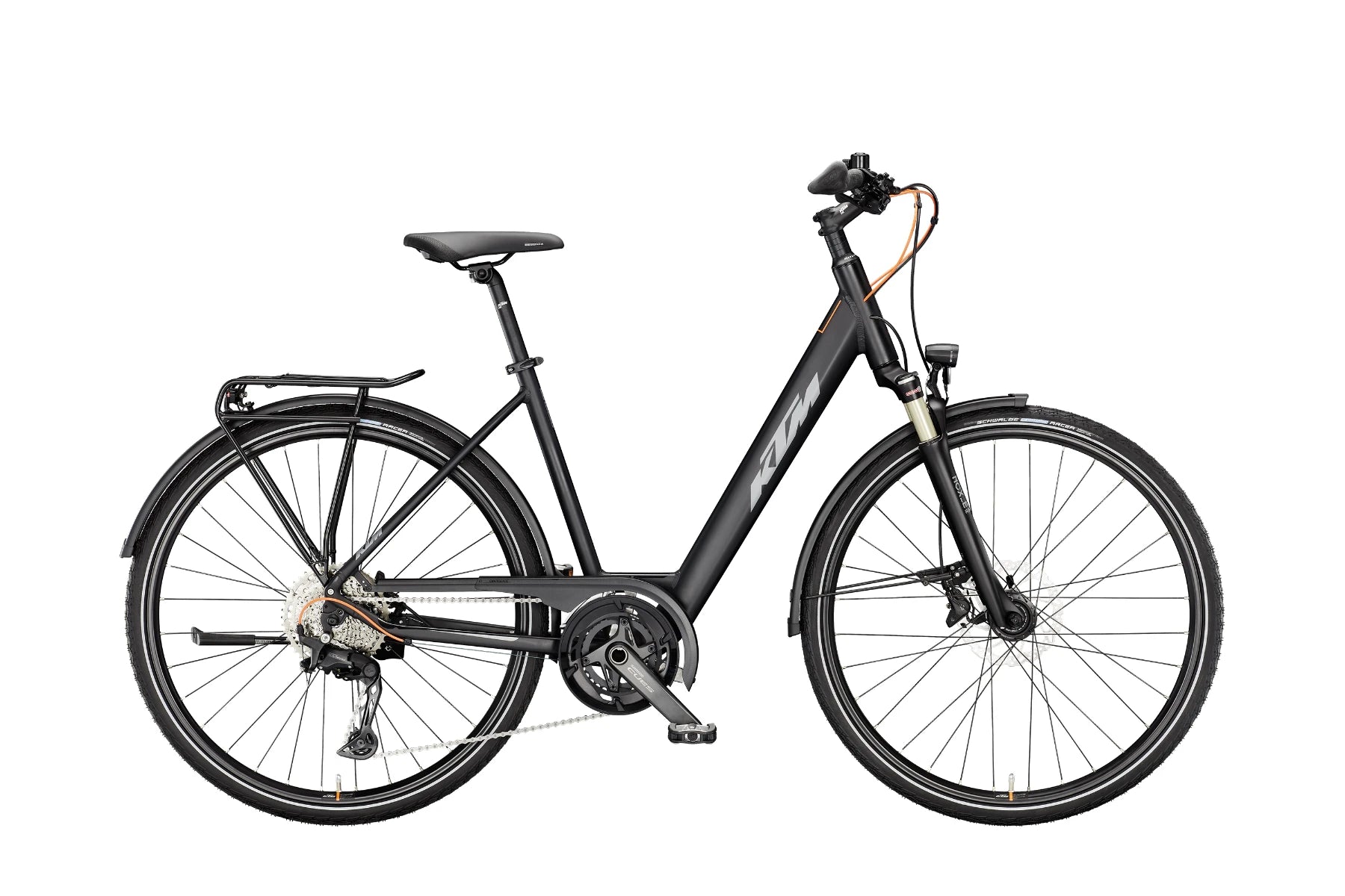 KTM LIFE 1964 Tiefeinsteiger Black Matt (Grey&Orange) 2024