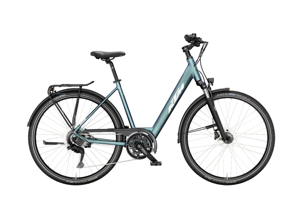 KTM LIFE SPACE Tiefeinsteiger Gp-Flip Matt (Silver&Orange) 2024