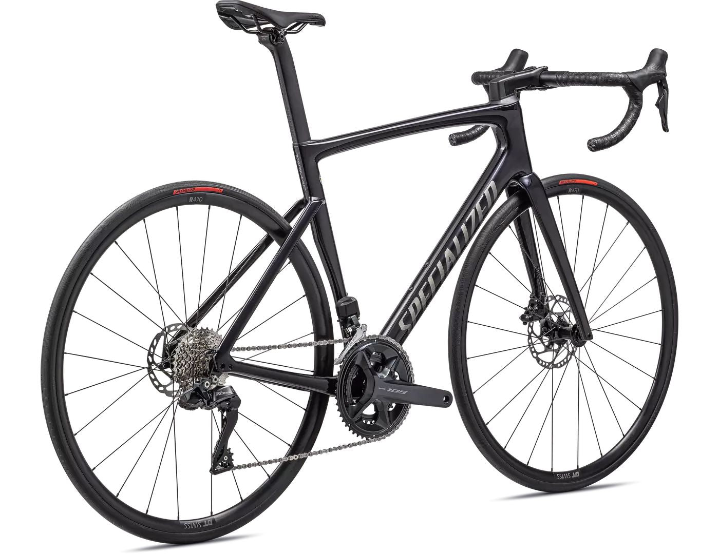 Specialized Tarmac SL7 Comp - Shimano 105 Di2 Gloss Metallic Midnight Shadow/Black