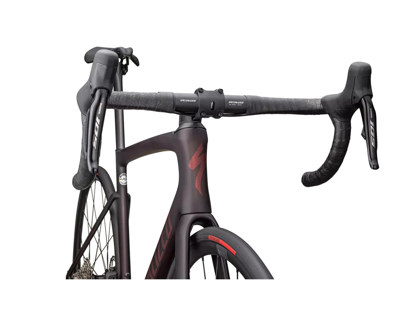 Specialized Tarmac SL7 Comp Satin Red Tint Carbon/Red Sky 2024