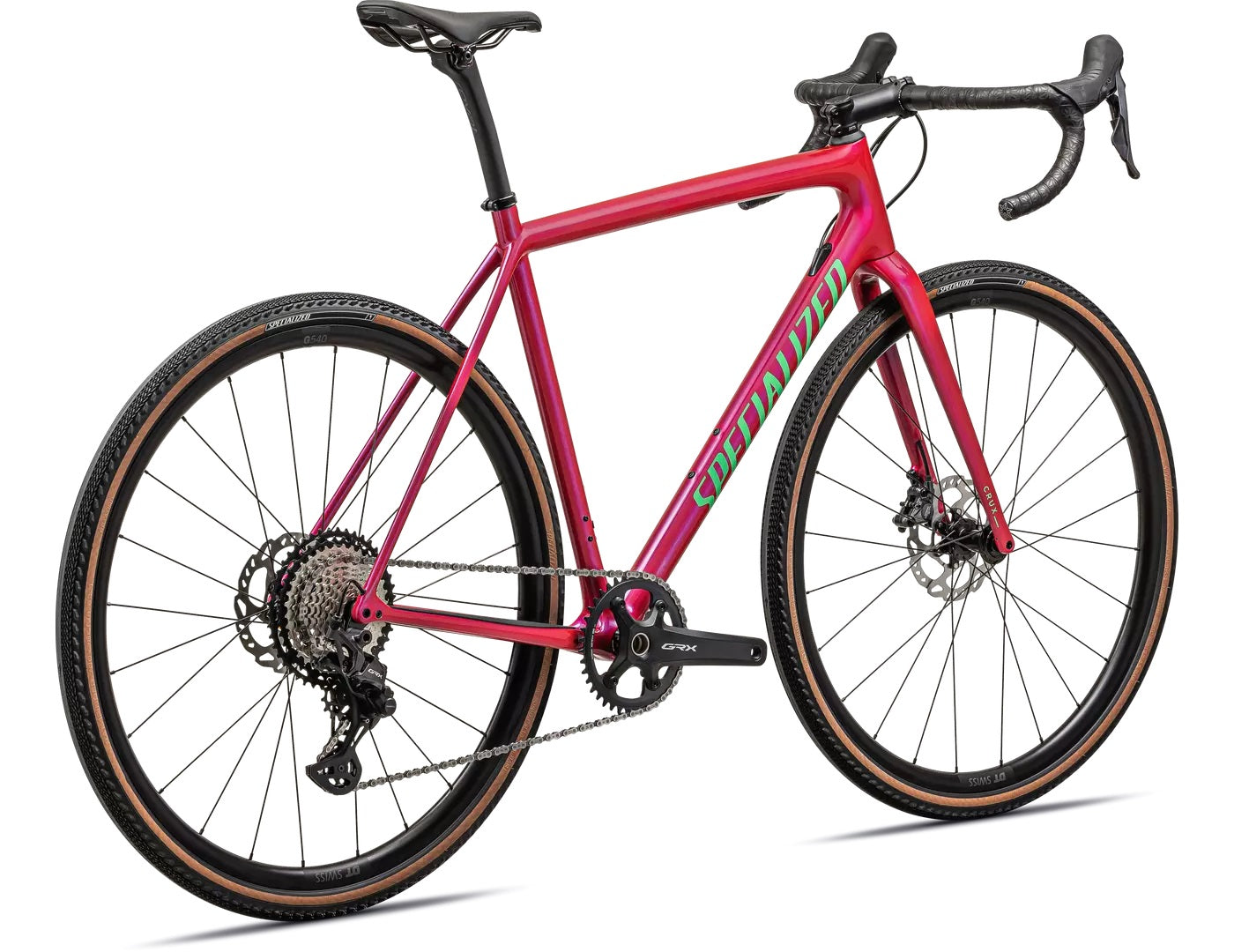 Specialized Crux Comp Gloss Vivid Pink/Electric Green 2024