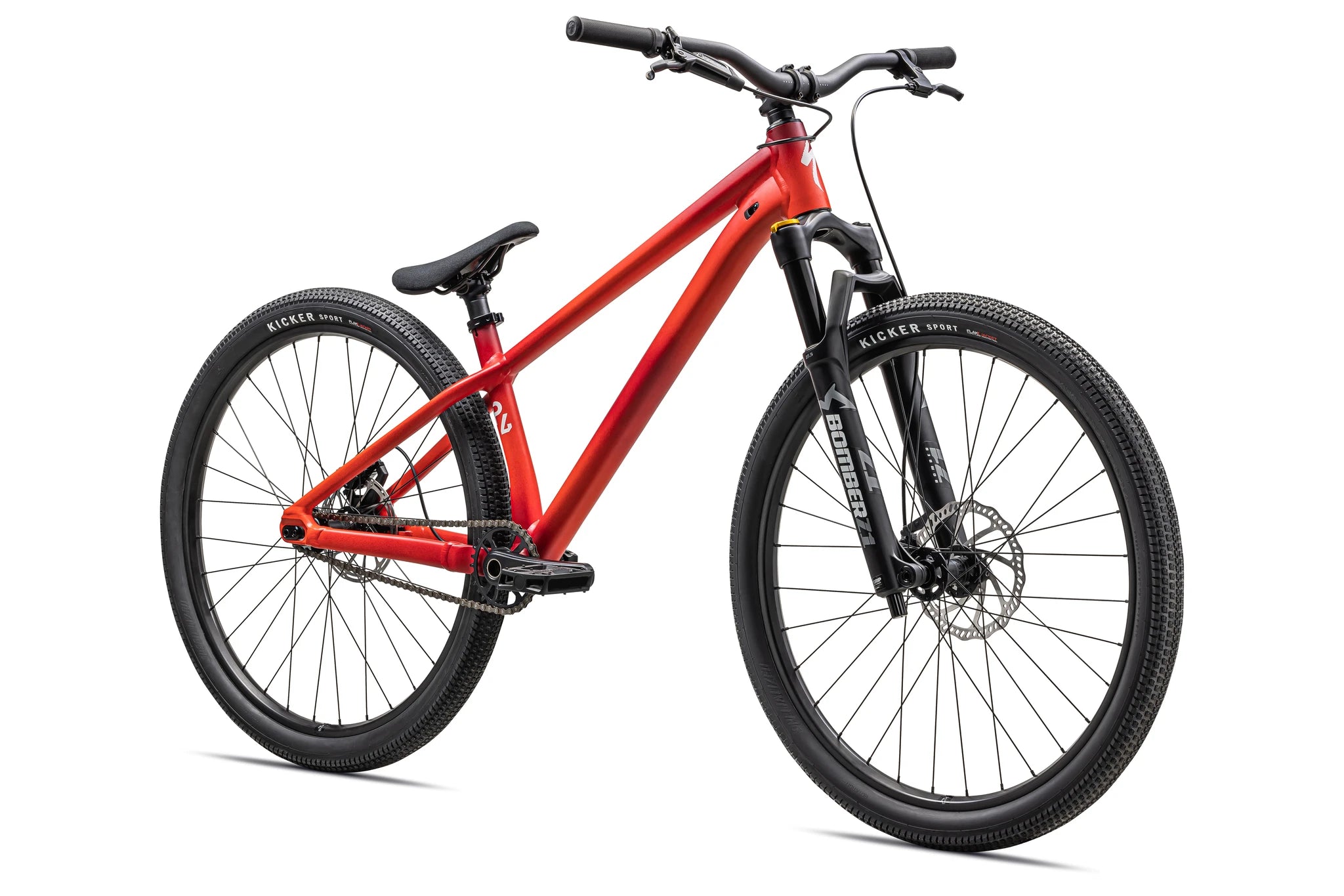 Specialized P.4 Satin Red Tint Diffused / Fiery Red / White 2023