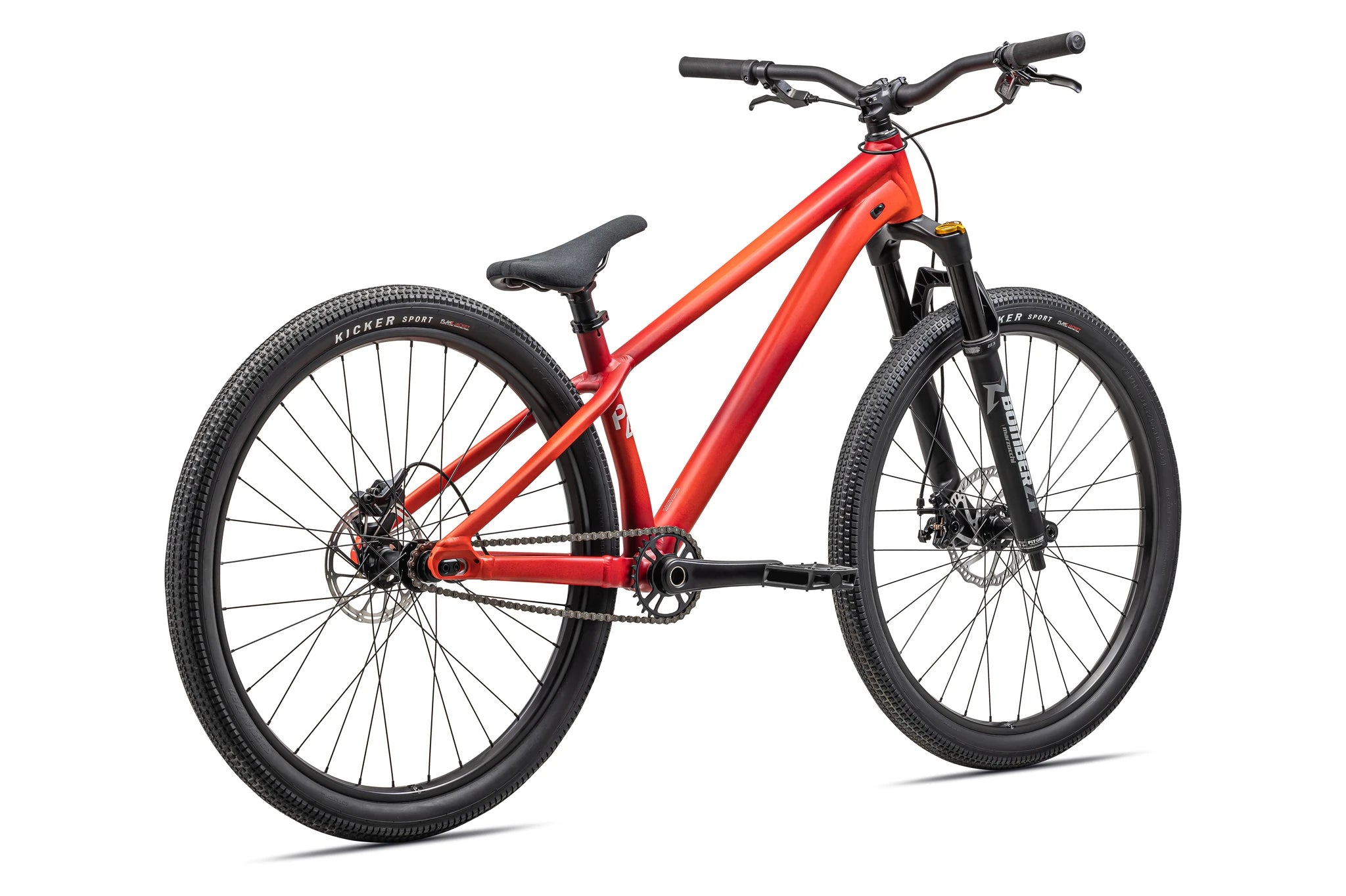 Specialized P.4 Satin Red Tint Diffused / Fiery Red / White 2023