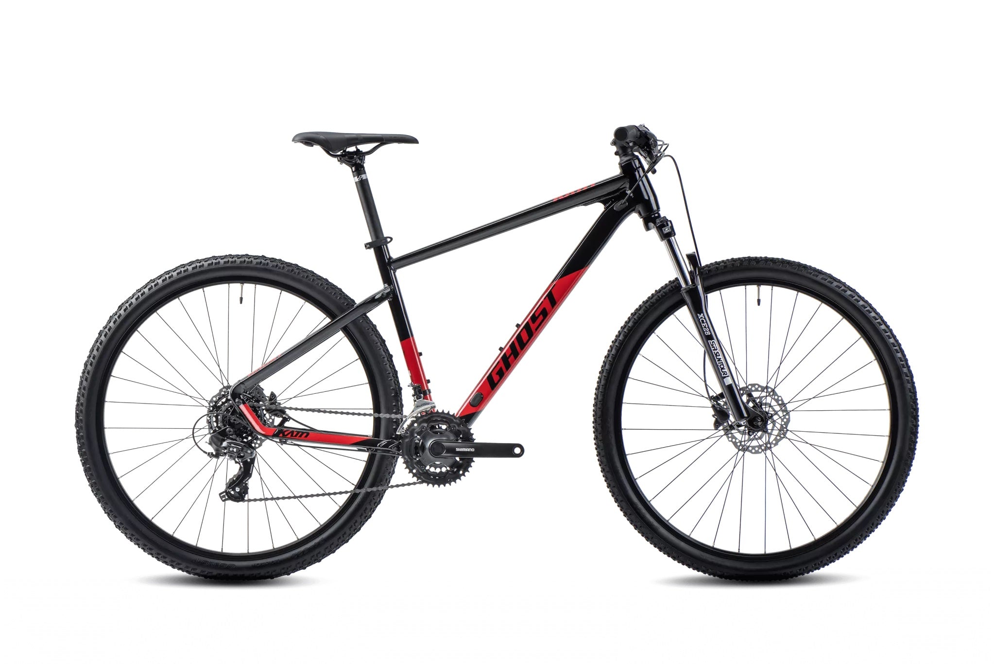 Ghost Kato 27.5 black/ riot red - glossy