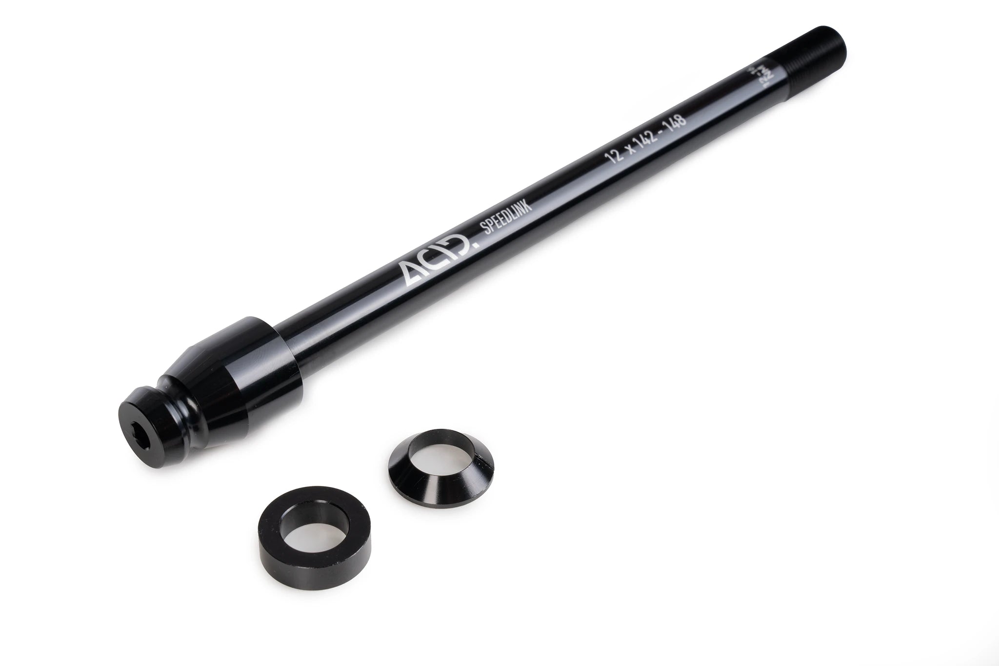Acid Steckachse Speedlink M12x1.0 Fahrradanhänger - Liquid-Life #Wähle Deine Farbe_black