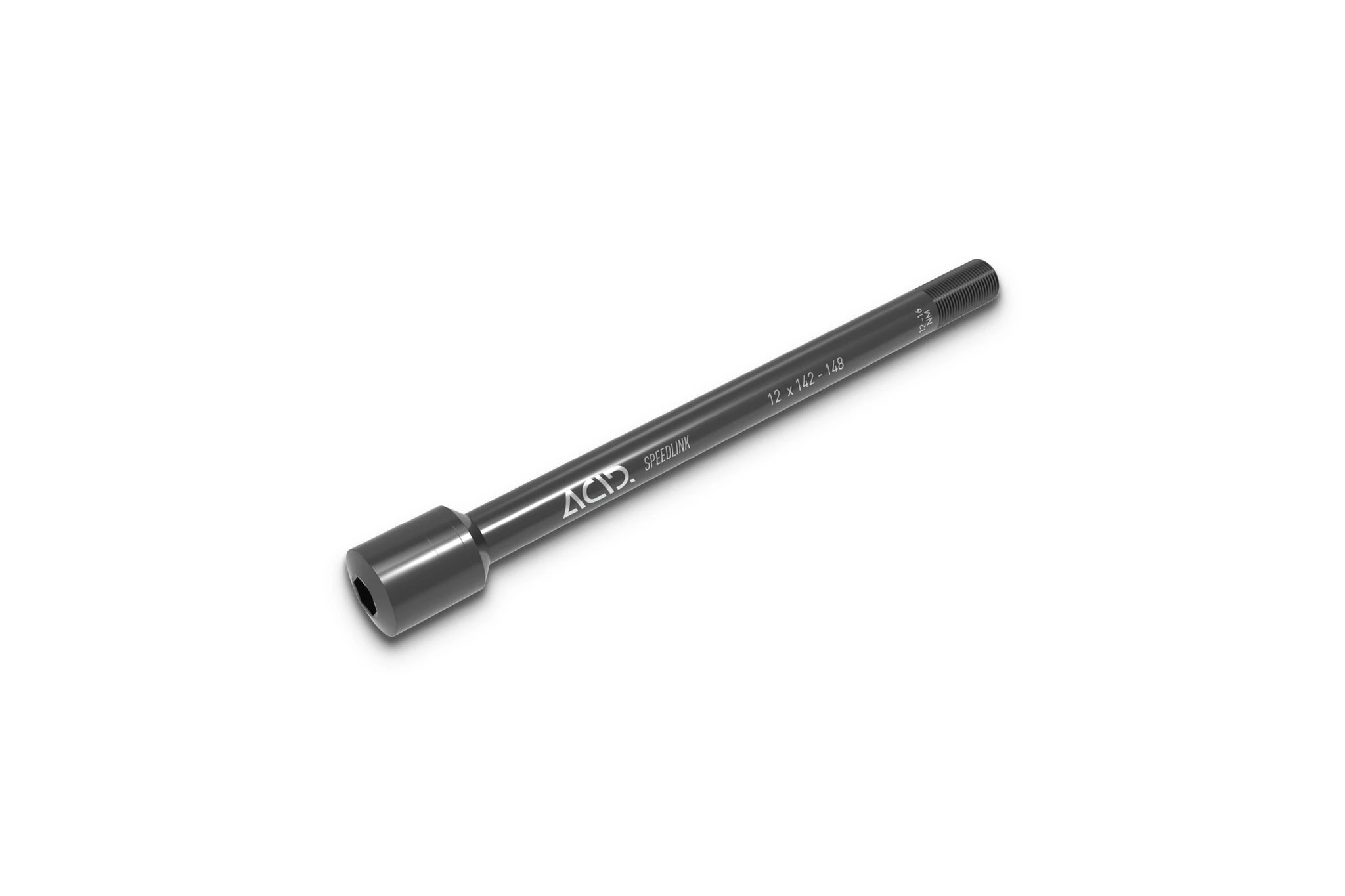 Acid Steckachse Speedlink M12x1.0 Fahrradanhänger - Liquid-Life #Wähle Deine Farbe_black