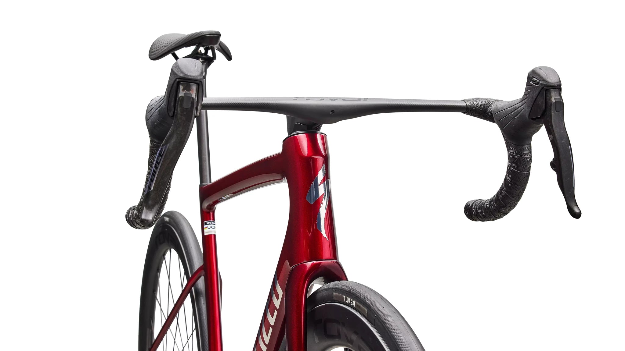 Specialized Tarmac SL8 Pro AXS Red Sky/Chrome Decal 2026
