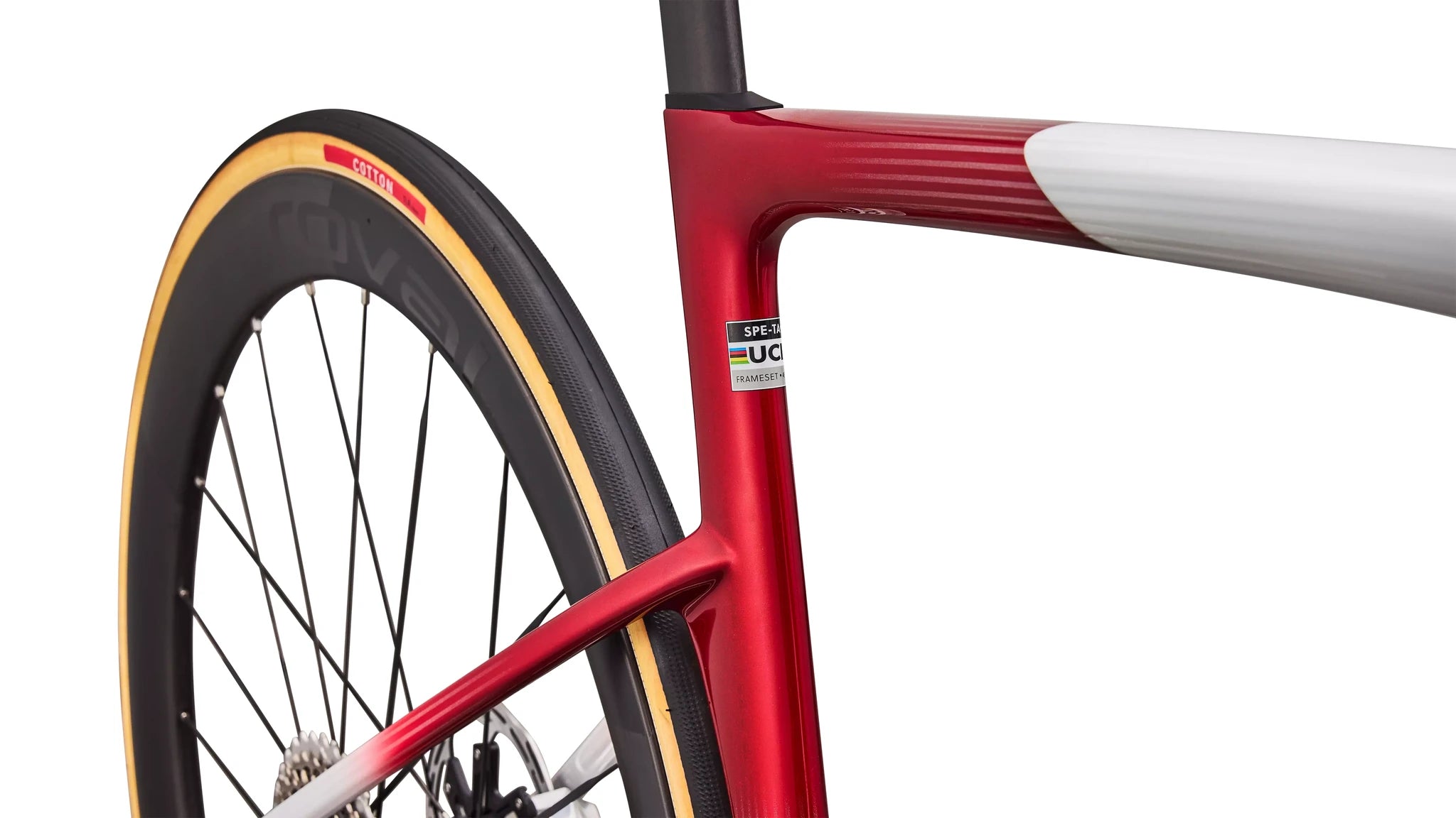Specialized Tarmac SL9 S-Works AXS Gloss White Silver Metallic / Gloss Ruby Metallic 2027