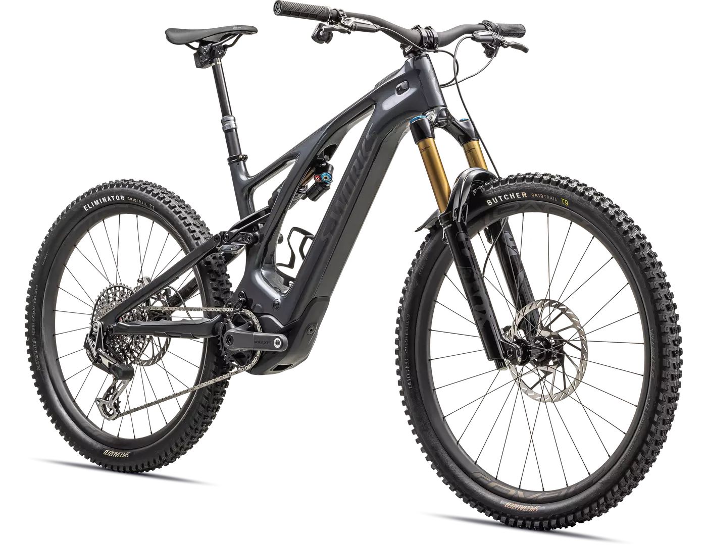 Specialized Levo S-Works Carbon G3 Black Liquid Metal/Black Chrome Foil