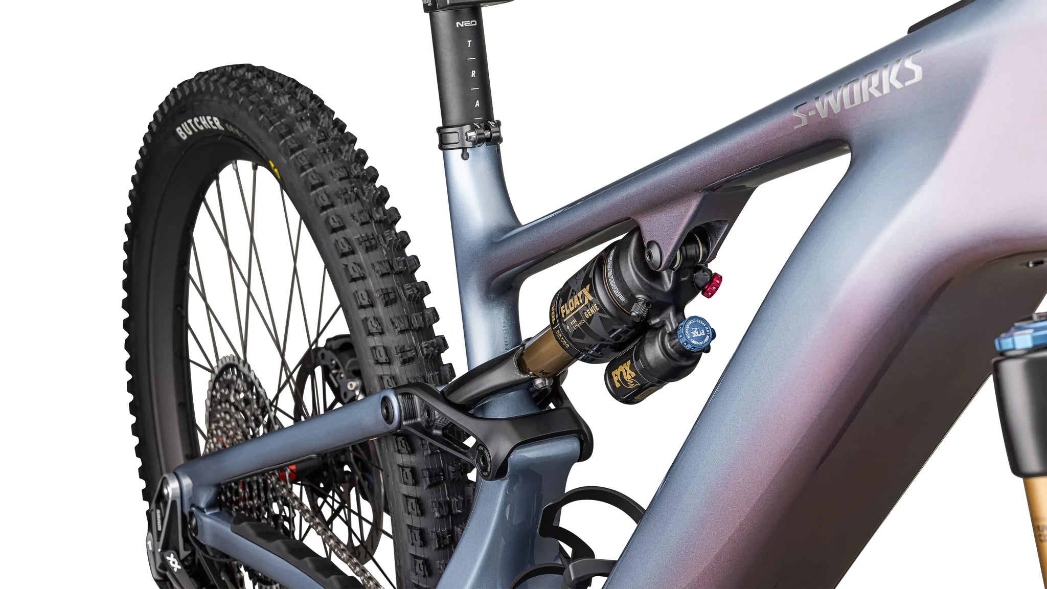 Specialized Turbo LEVO S-Works Carbon G4 Gloss Glacial Metallic / Red Pearl / Black Pearl 2026