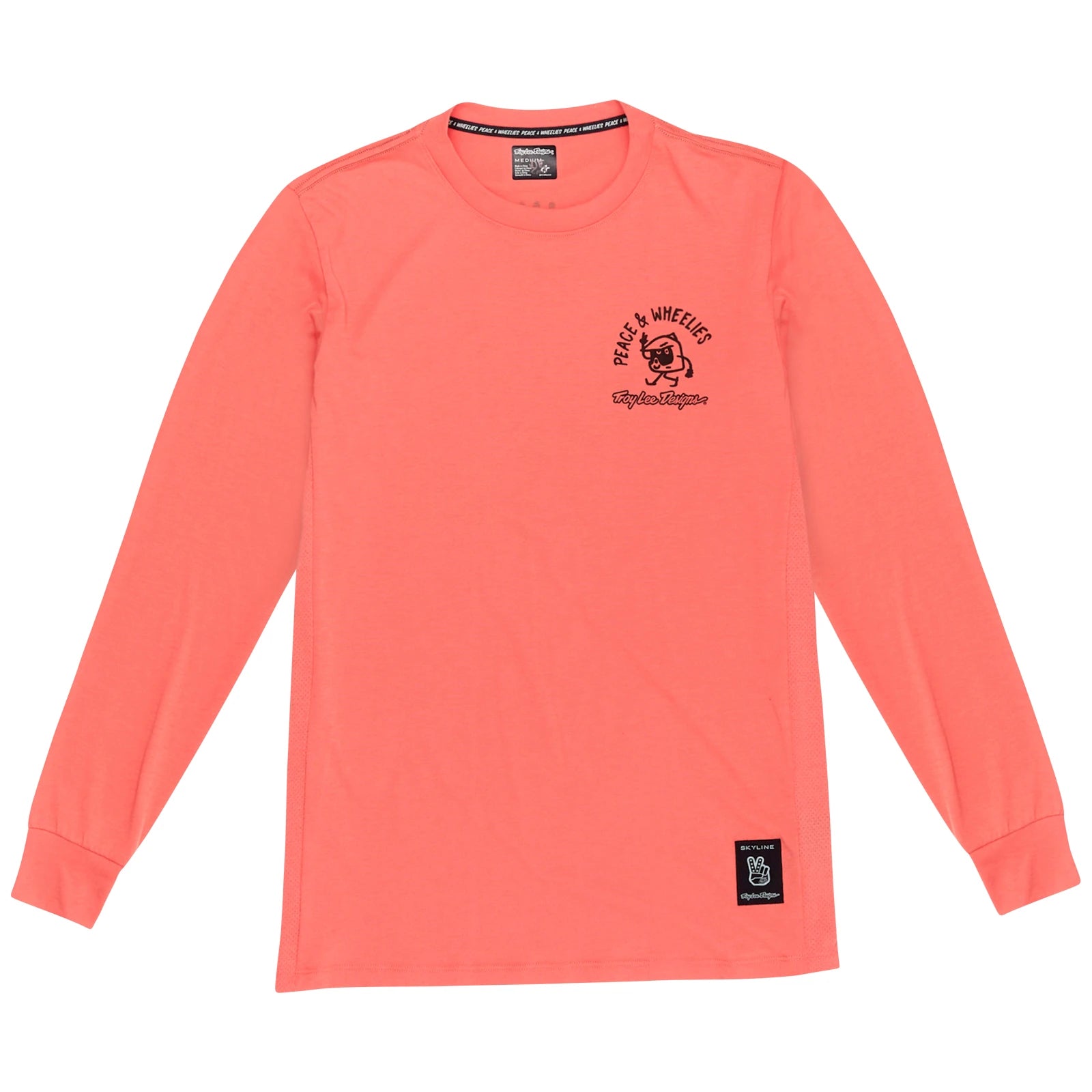 Troy Lee Designs Skyline LS Ride Tee P&W - Liquid-Life #Wähle Deine Farbe_melon