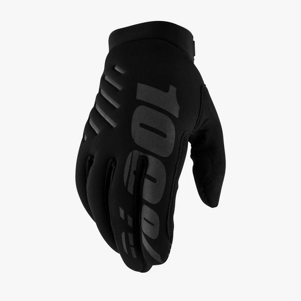 100% Brisker Youth Cold Weather Gloves 2024 - Liquid-Life #Wähle Deine Farbe_Black