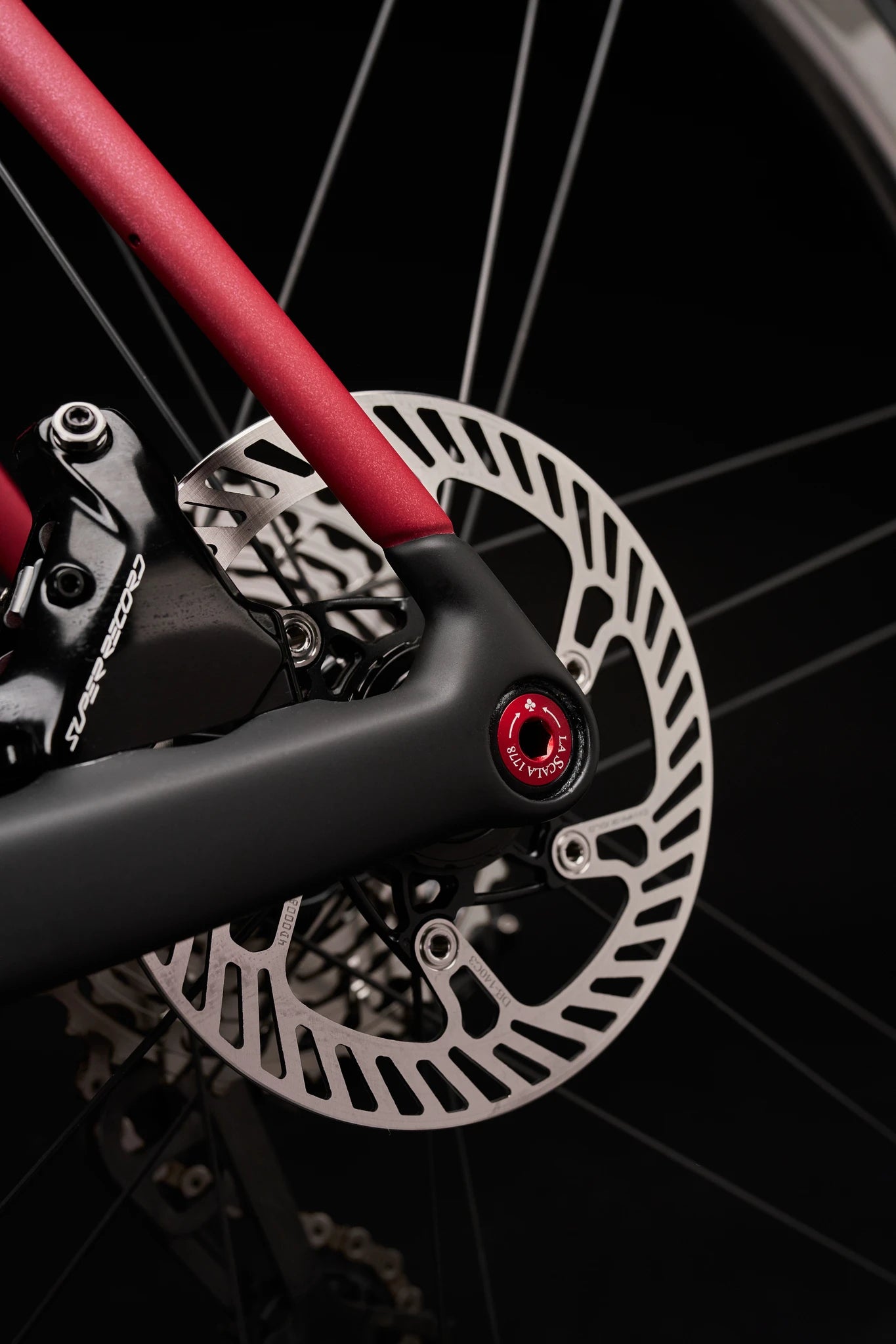 Colnago C72 La Scala Road Disc SuperRecord Limited Edition white/red 2027 - Liquid-Life