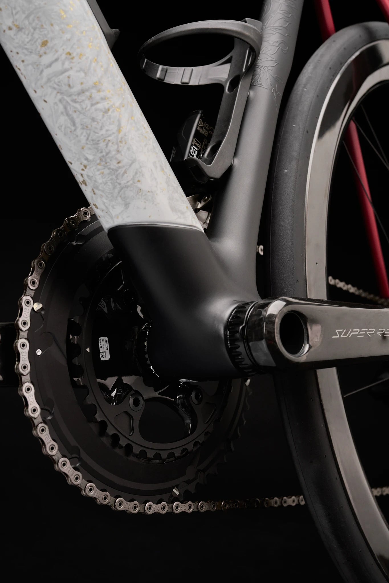 Colnago C72 La Scala Road Disc SuperRecord Limited Edition white/red 2027 - Liquid-Life