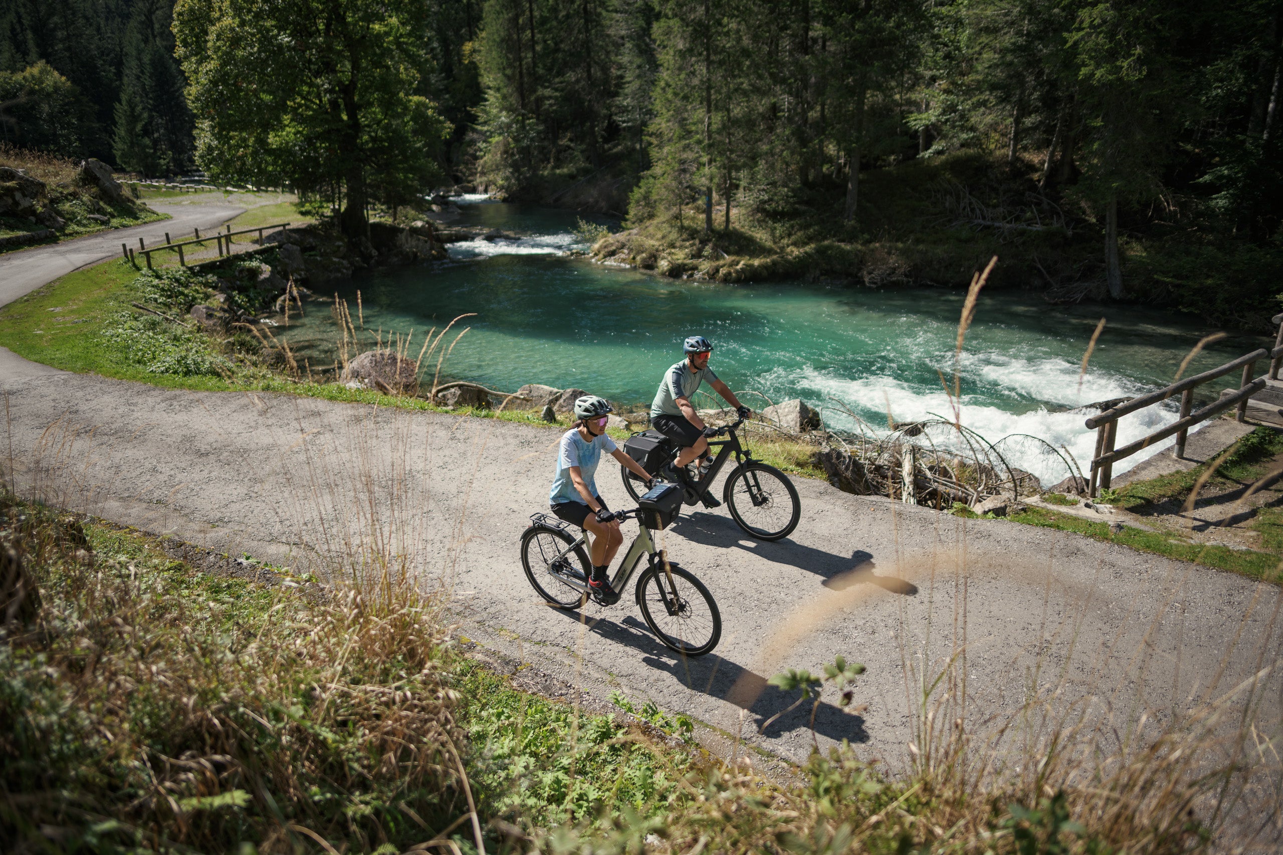 Cube E-Trekking Fahrradtour