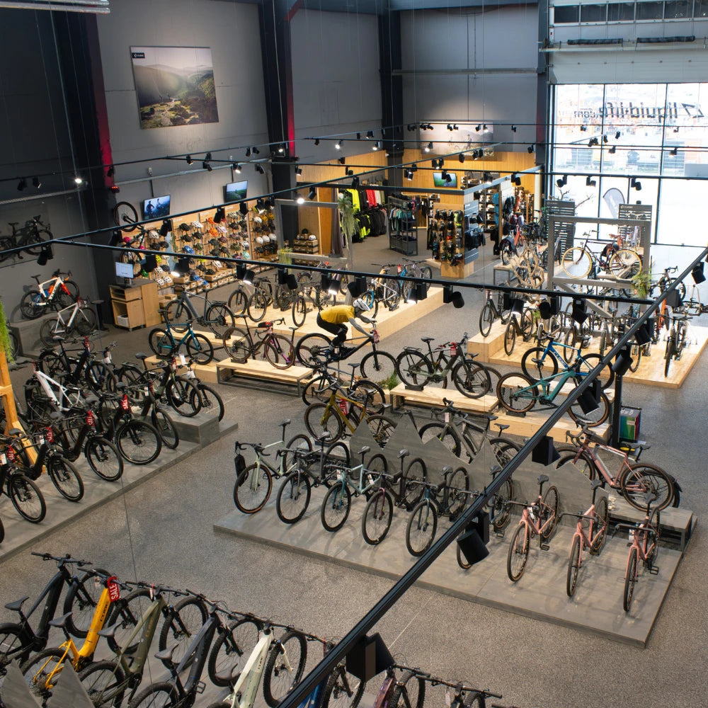 Cube Store Paderborn Verkaufsfläche