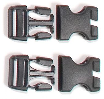 Ortlieb Steckverschluss "Stealth" für Rack-Pack 2021 - Liquid-Life #Wähle Deine Farbe_schwarz