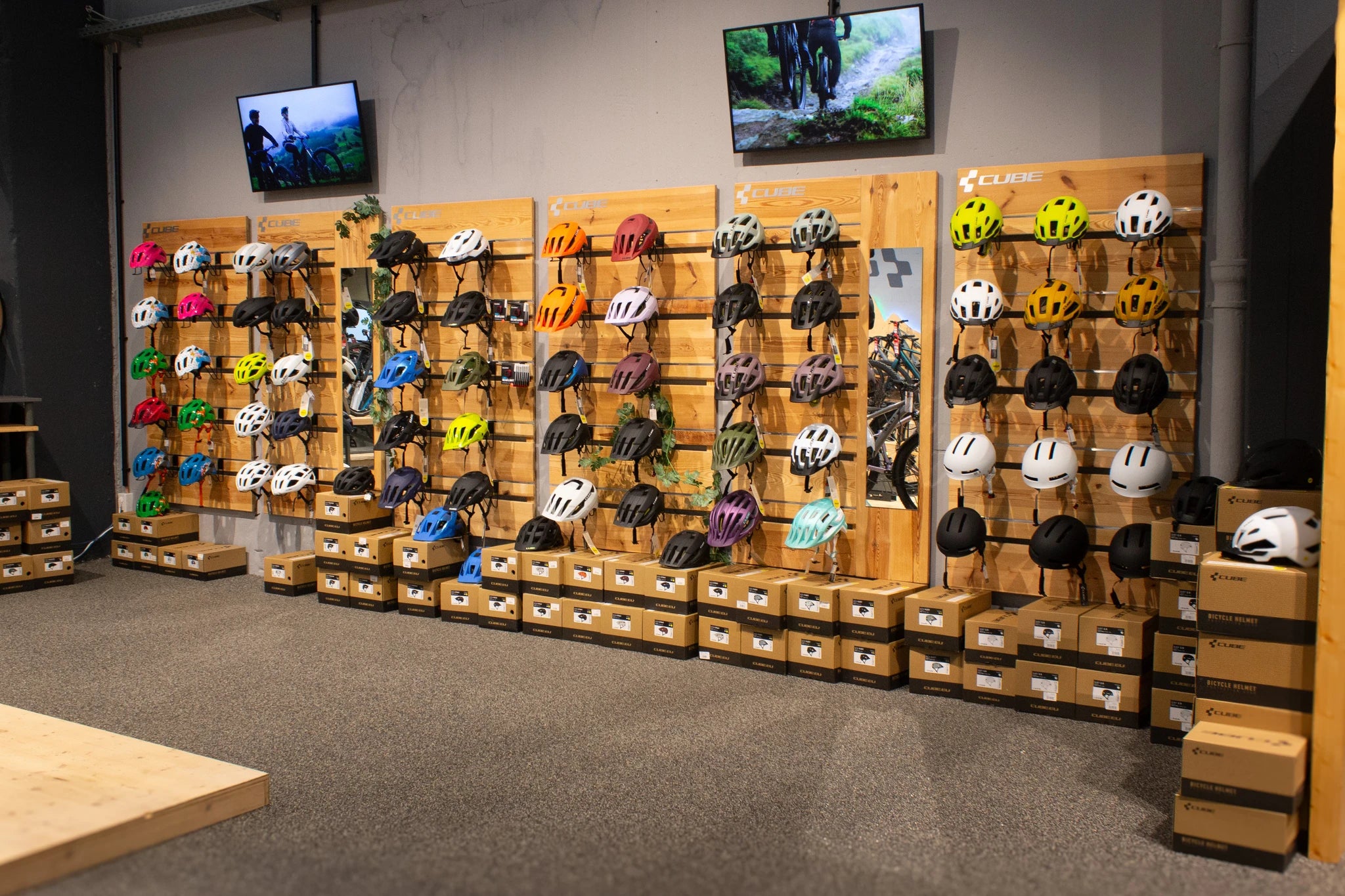 Cube Store Paderborn Verkaufsfläche