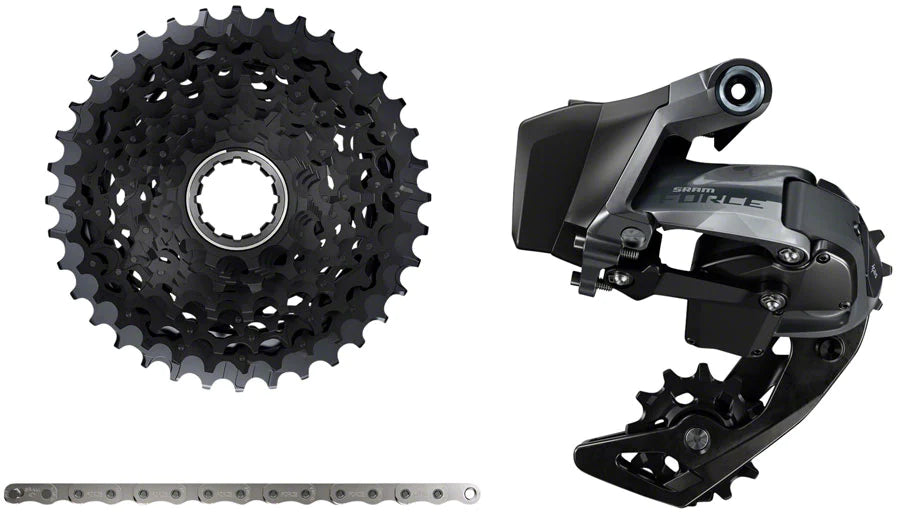 Sram Force Wide eTap AXS 36T Upgrade Kit - Liquid-Life #Wähle Deine Farbe_schwarz