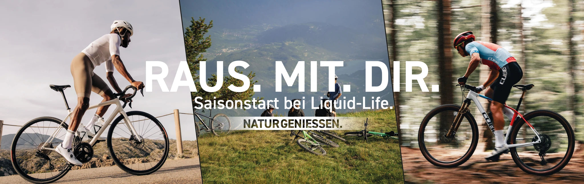 Saisonstart Bike & E-Bike bei Liquid-life.de