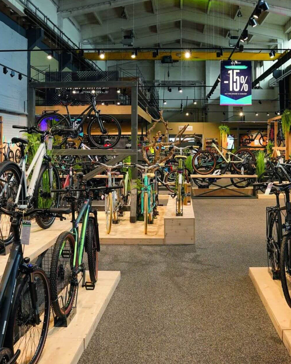 Cube Store Brilon Innenansict