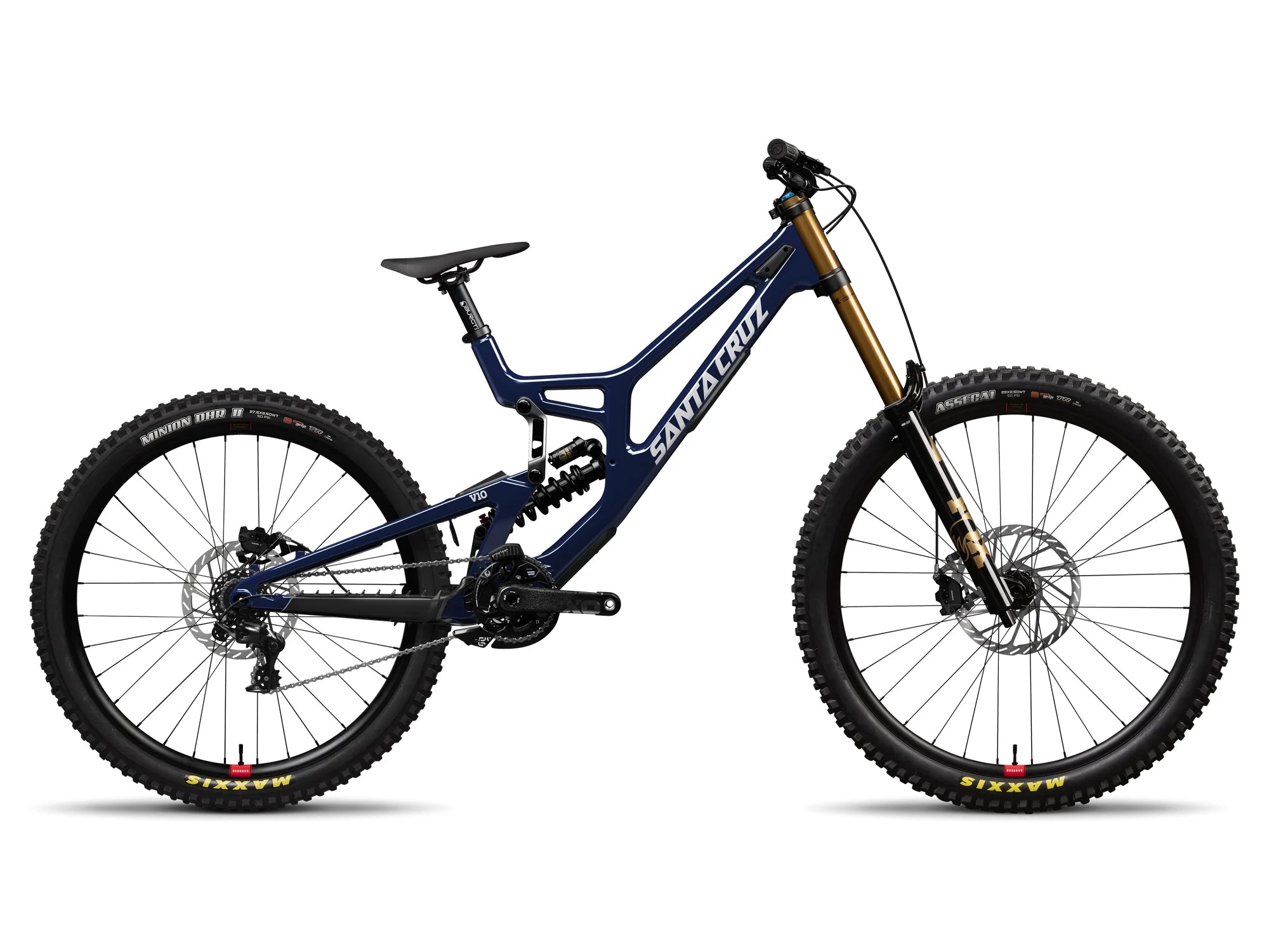 Santa Cruz V10 8 CC MX DH X01 Gloss Liquid Blue 2027