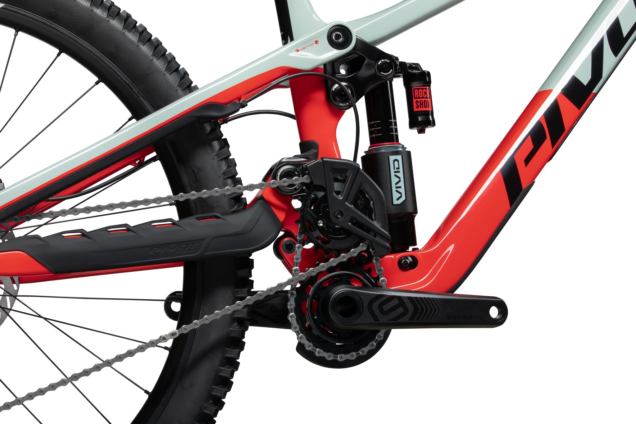 Pivot Phoenix V5 Pro Saint MX AL Red Mint 2025