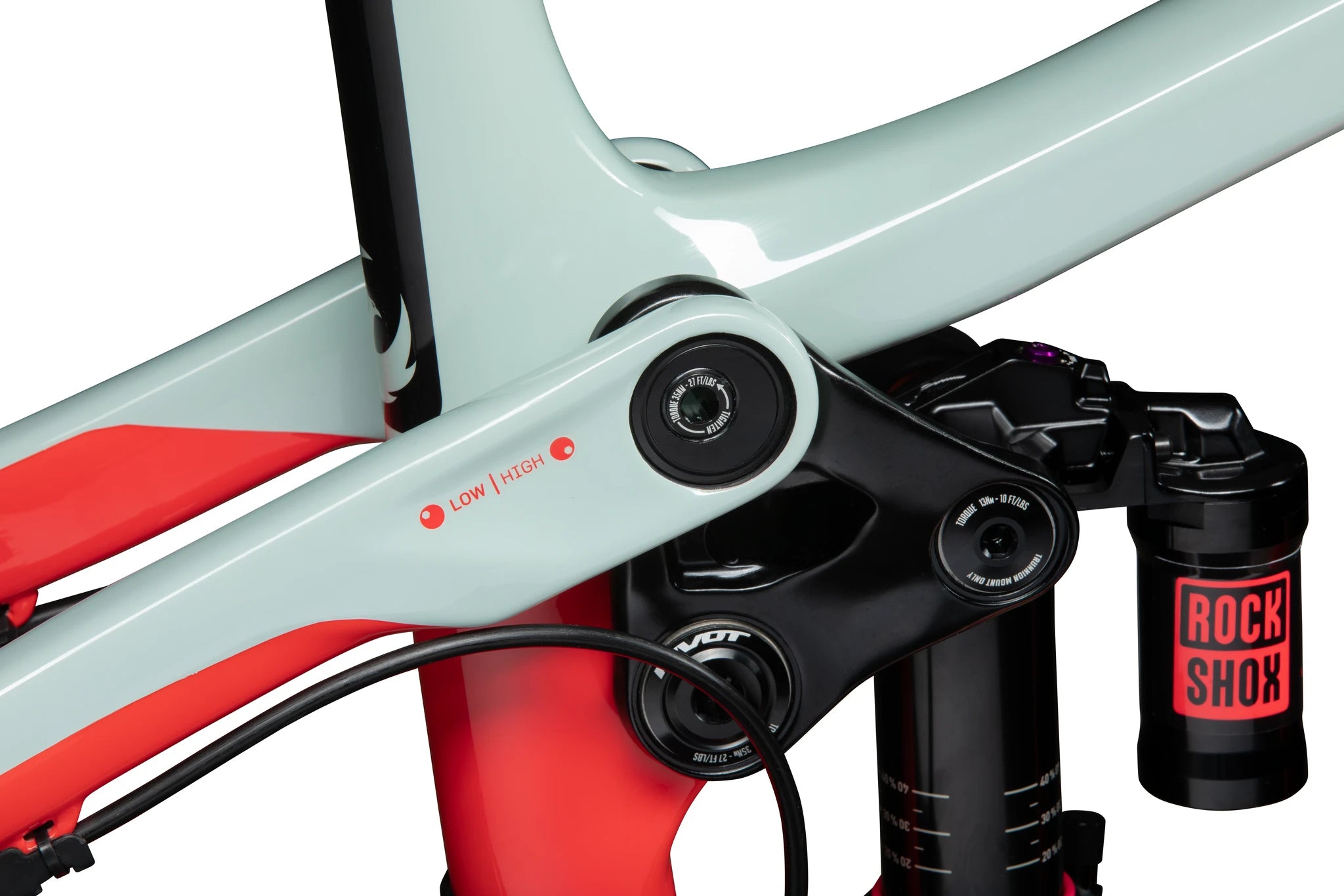 Pivot Phoenix V5 Pro Saint MX AL Red Mint 2025