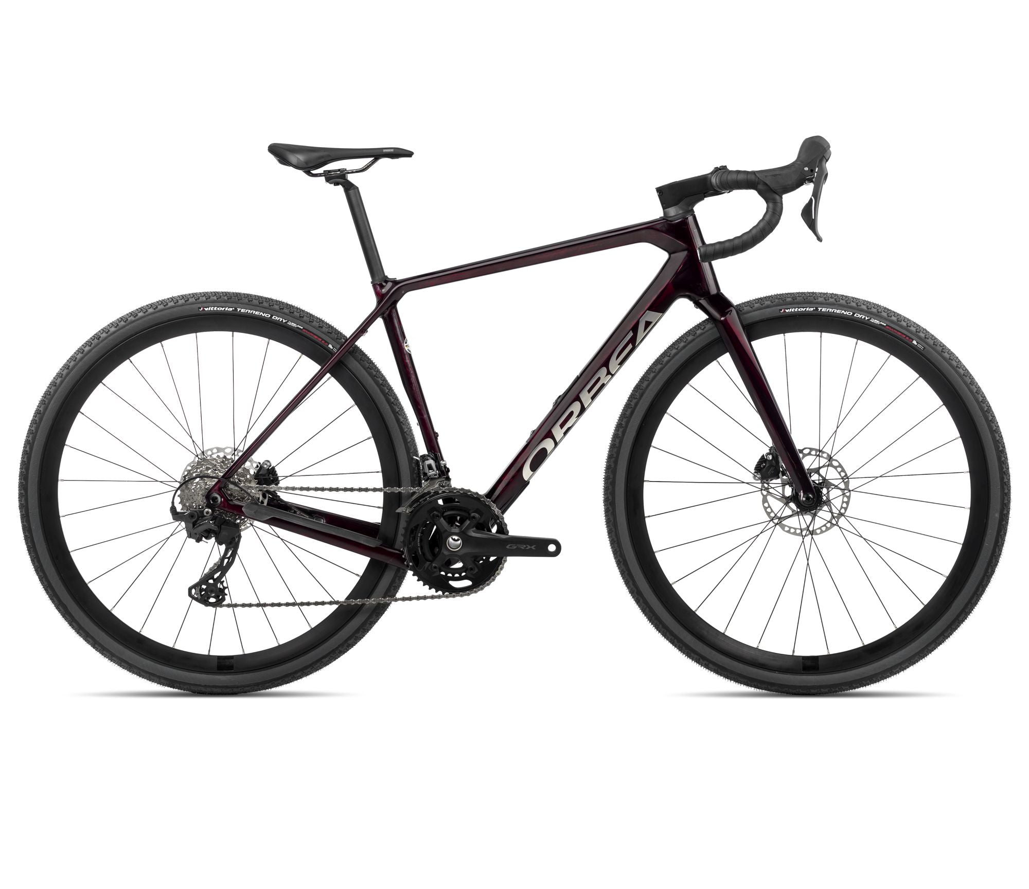 Orbea TERRA M30TEAM Wine Red Carbon View 2024