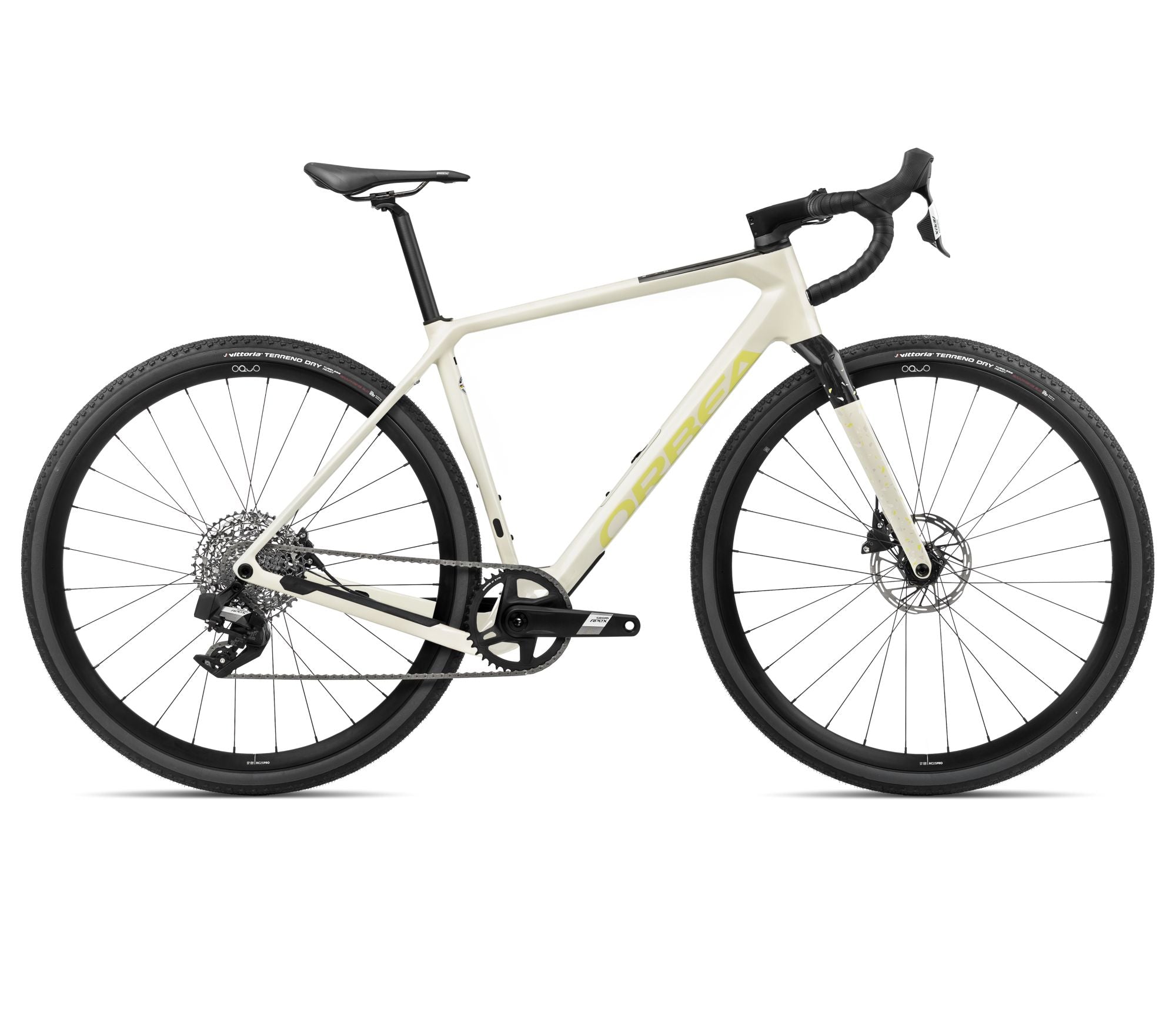 Orbea TERRA M41eTEAM 1X Ivory White/Spicy Lime 2024