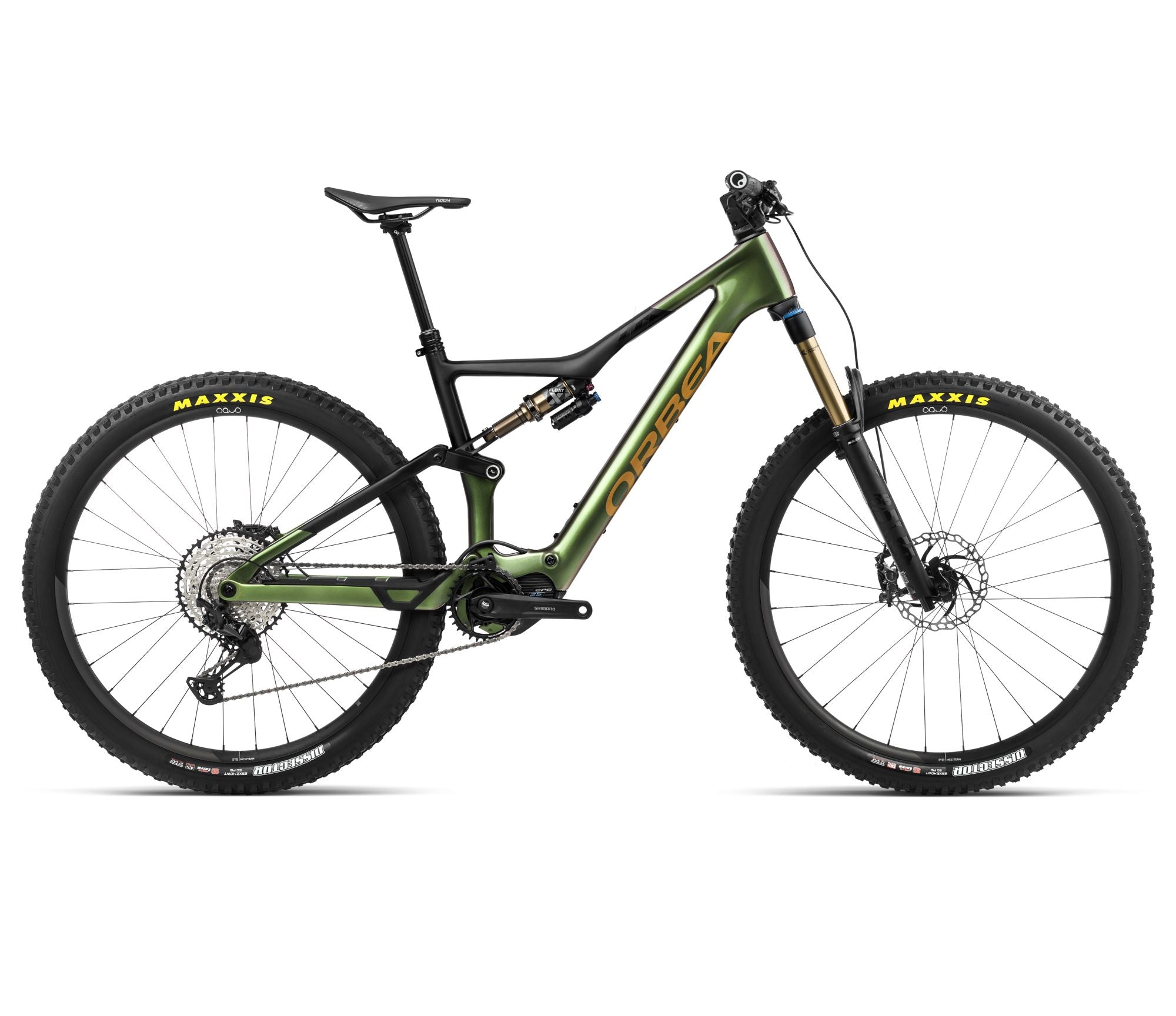 Orbea RISE M10 Chameleon Goblin Green - Black