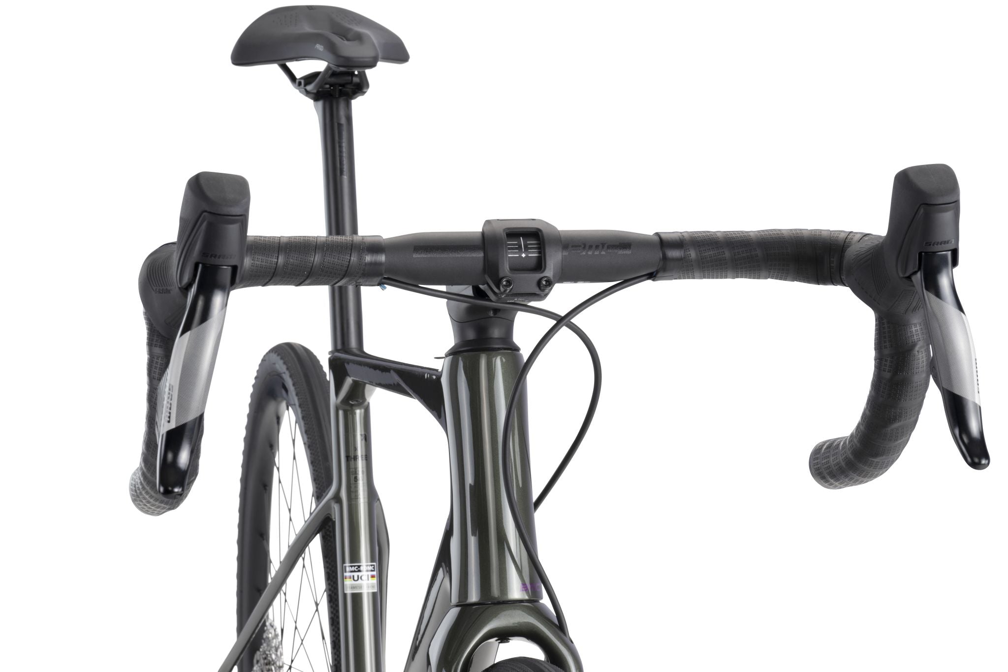 BMC Roadmachine X THREE Steel Green/Purple