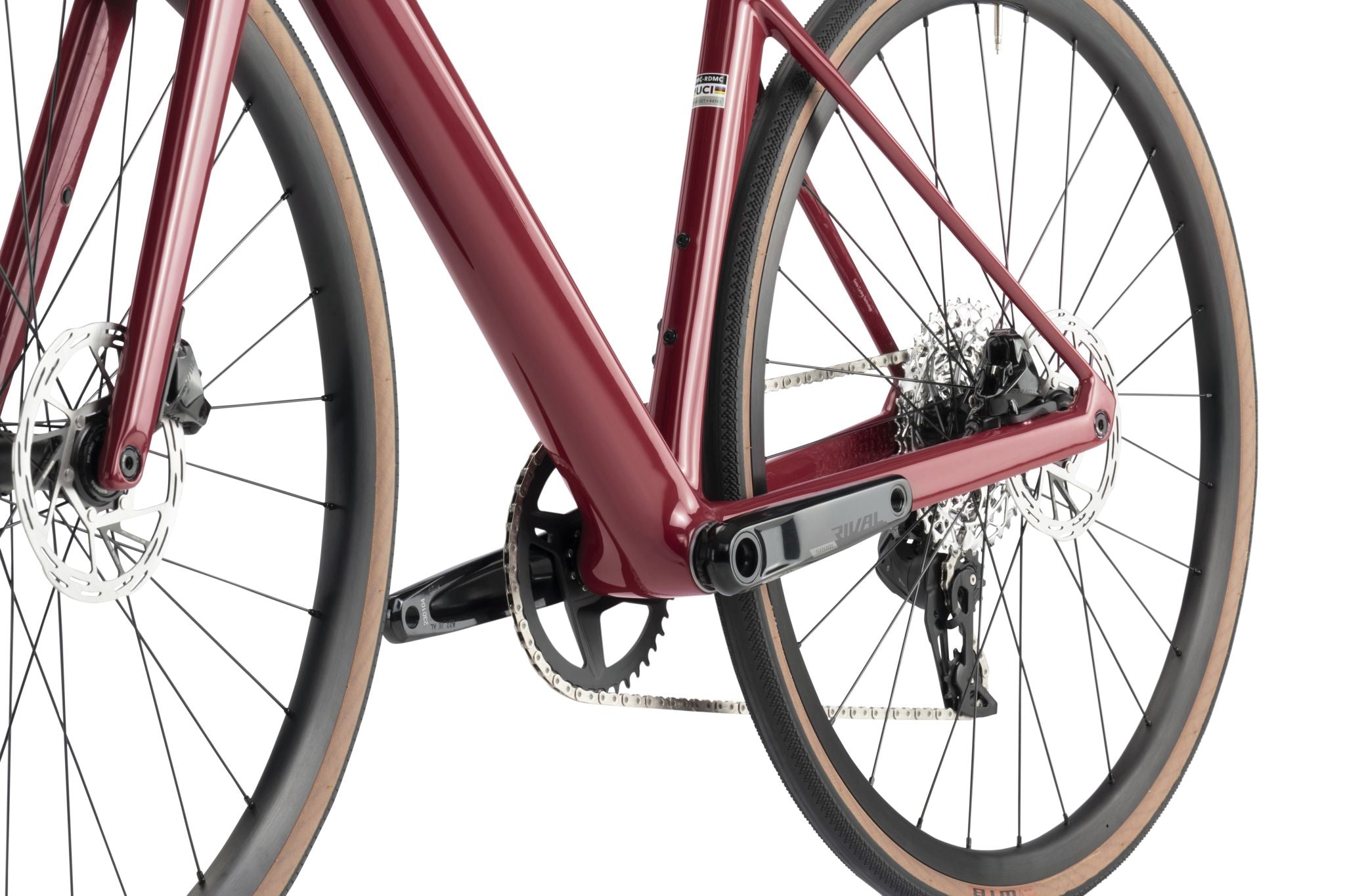 BMC Roadmachine X TWO Darkred/Sand