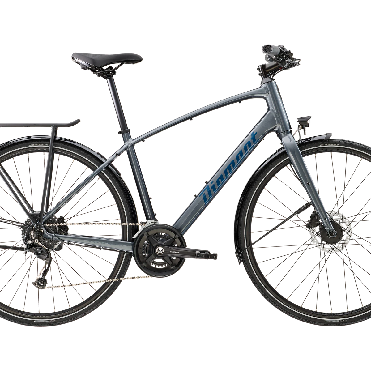 diamant fahrrad lübeck Diamant Rubin 2023 Magnetitgrau: Ultraleichtes City-Trekkingrad