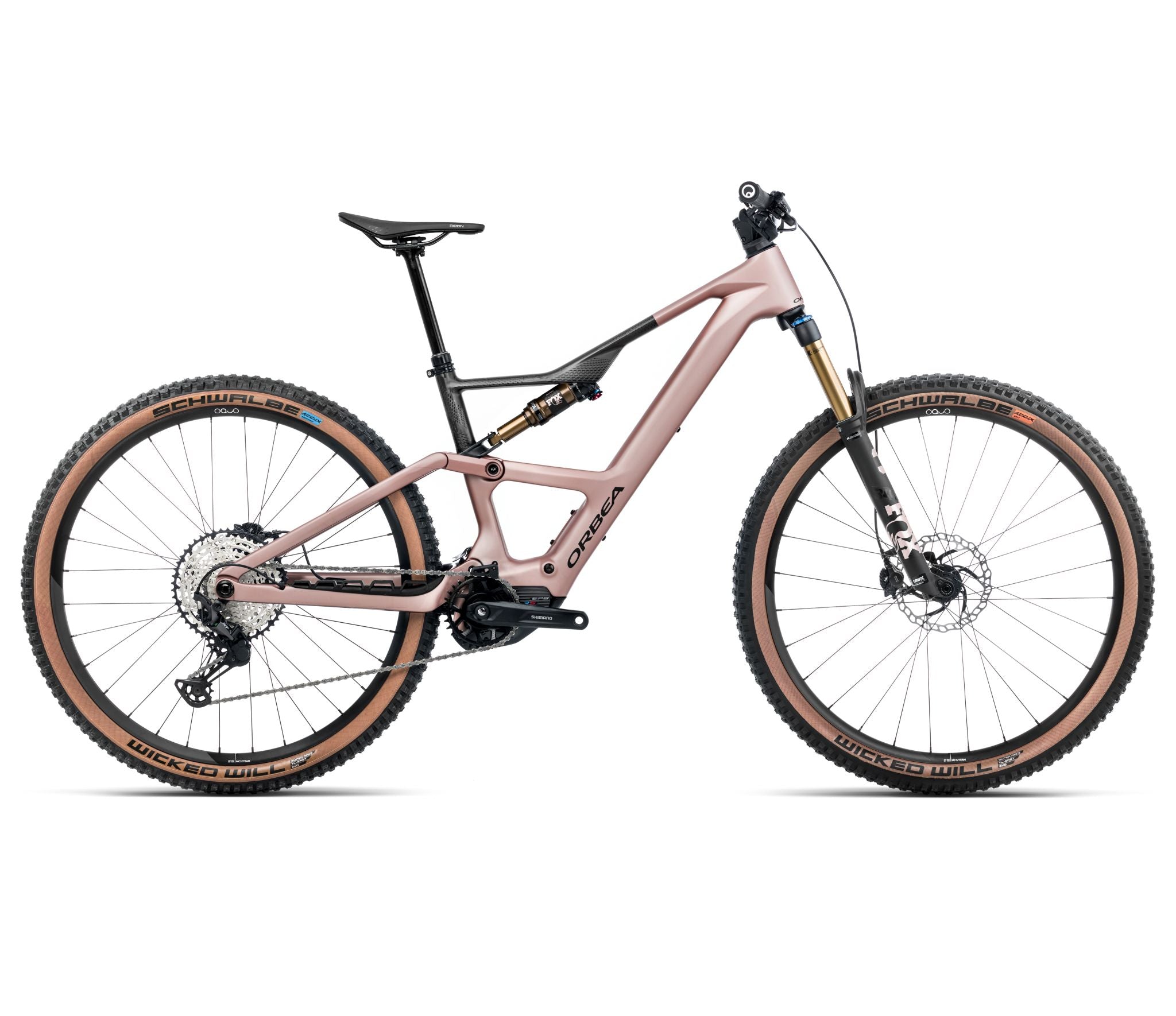 Orbea RISE SL M10 420W Desert Rose - Carbon Raw 2025