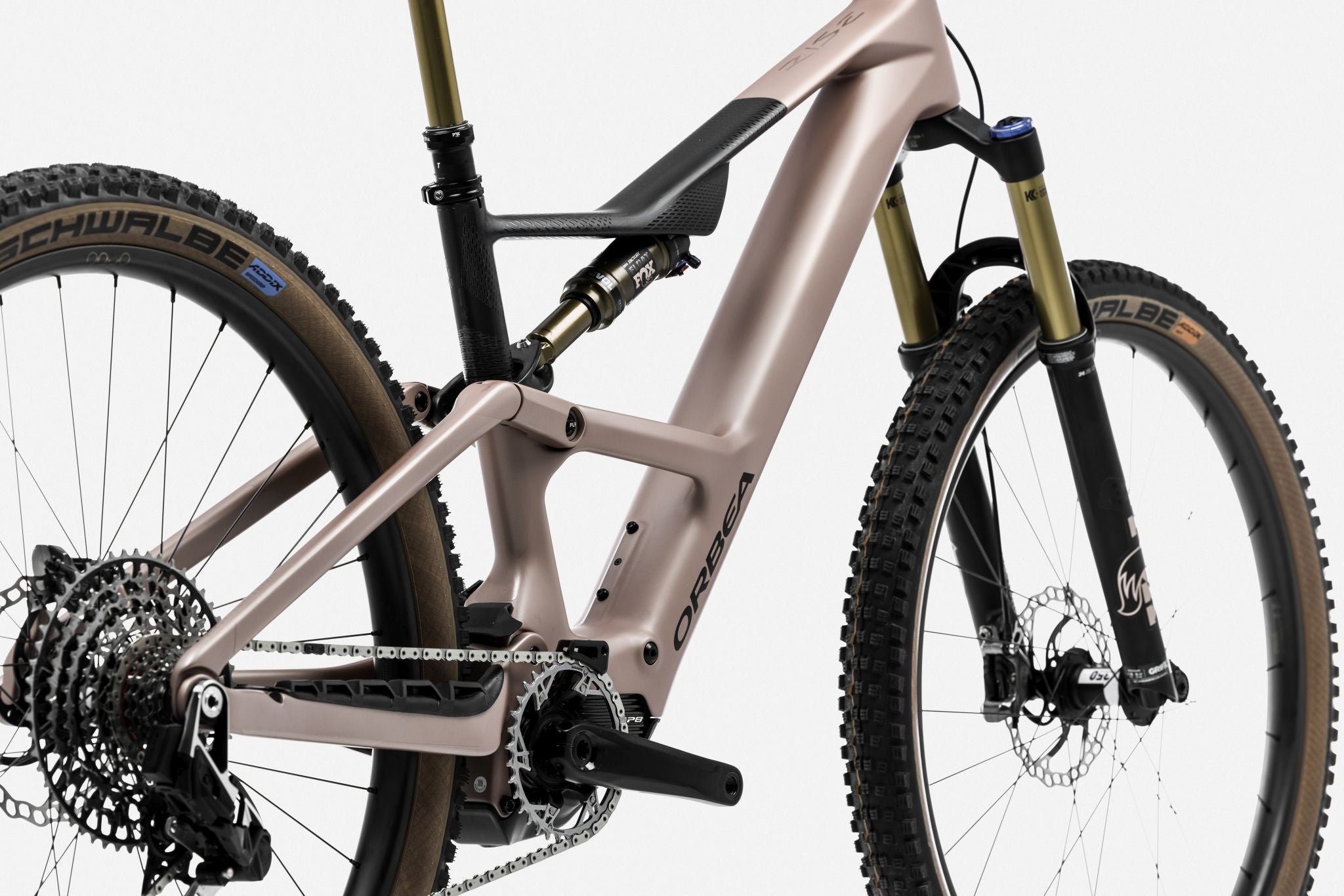 Orbea RISE SL M-LTD 420W Desert Rose - Carbon Raw 2025